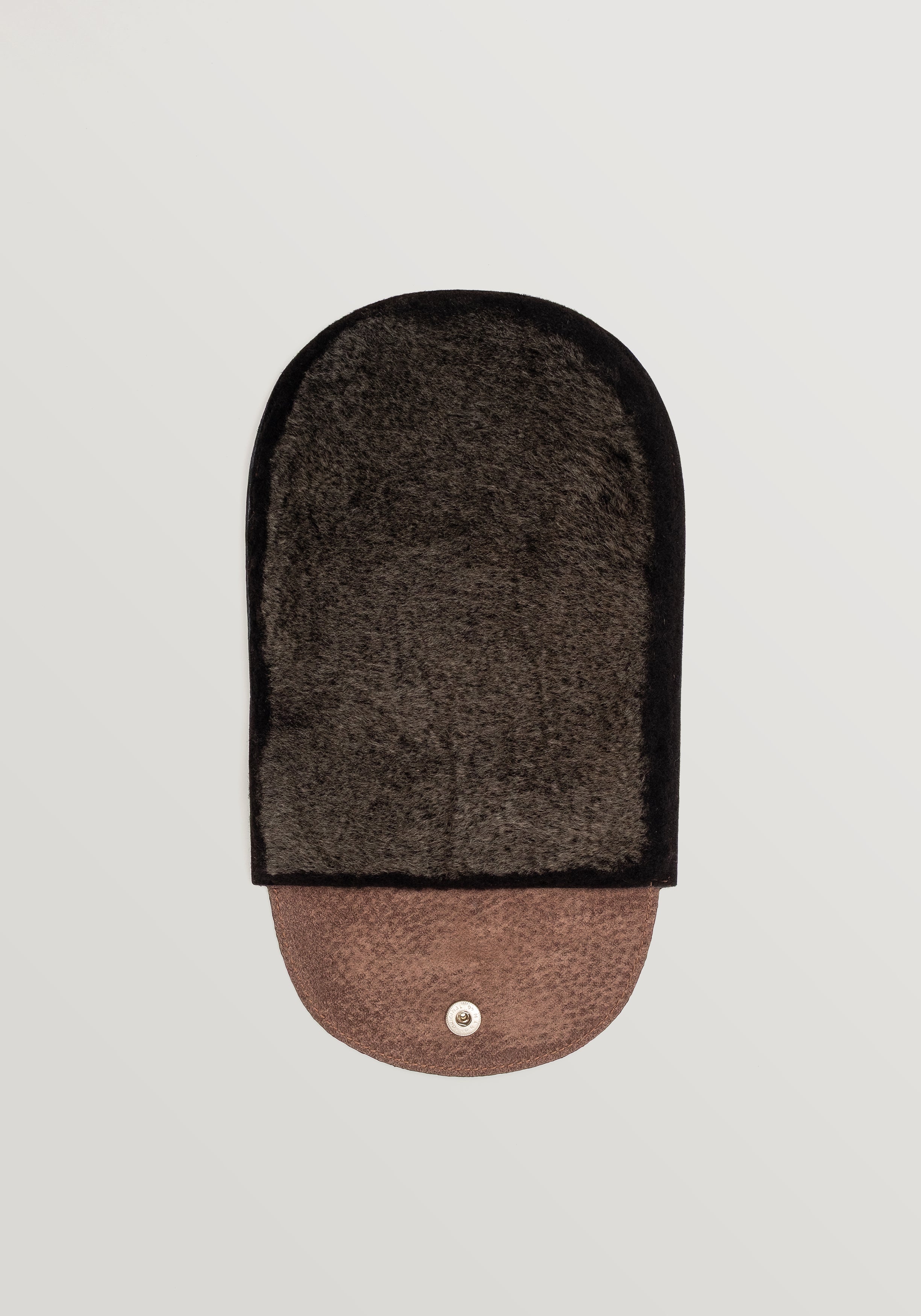 Saphir Leather Polishing Glove – Brown