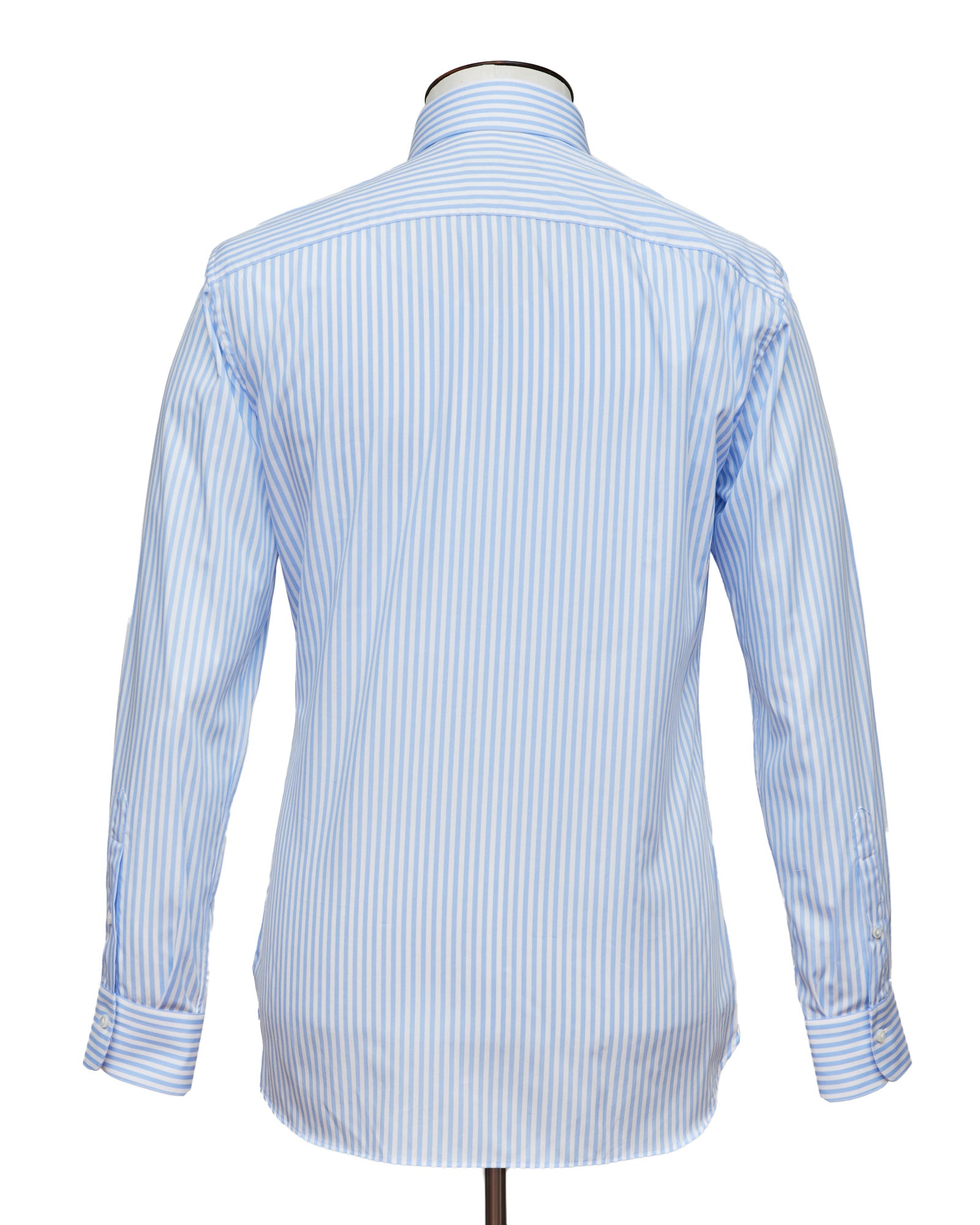 Sky Blue Bengal Stripe Cutaway Collar Shirt