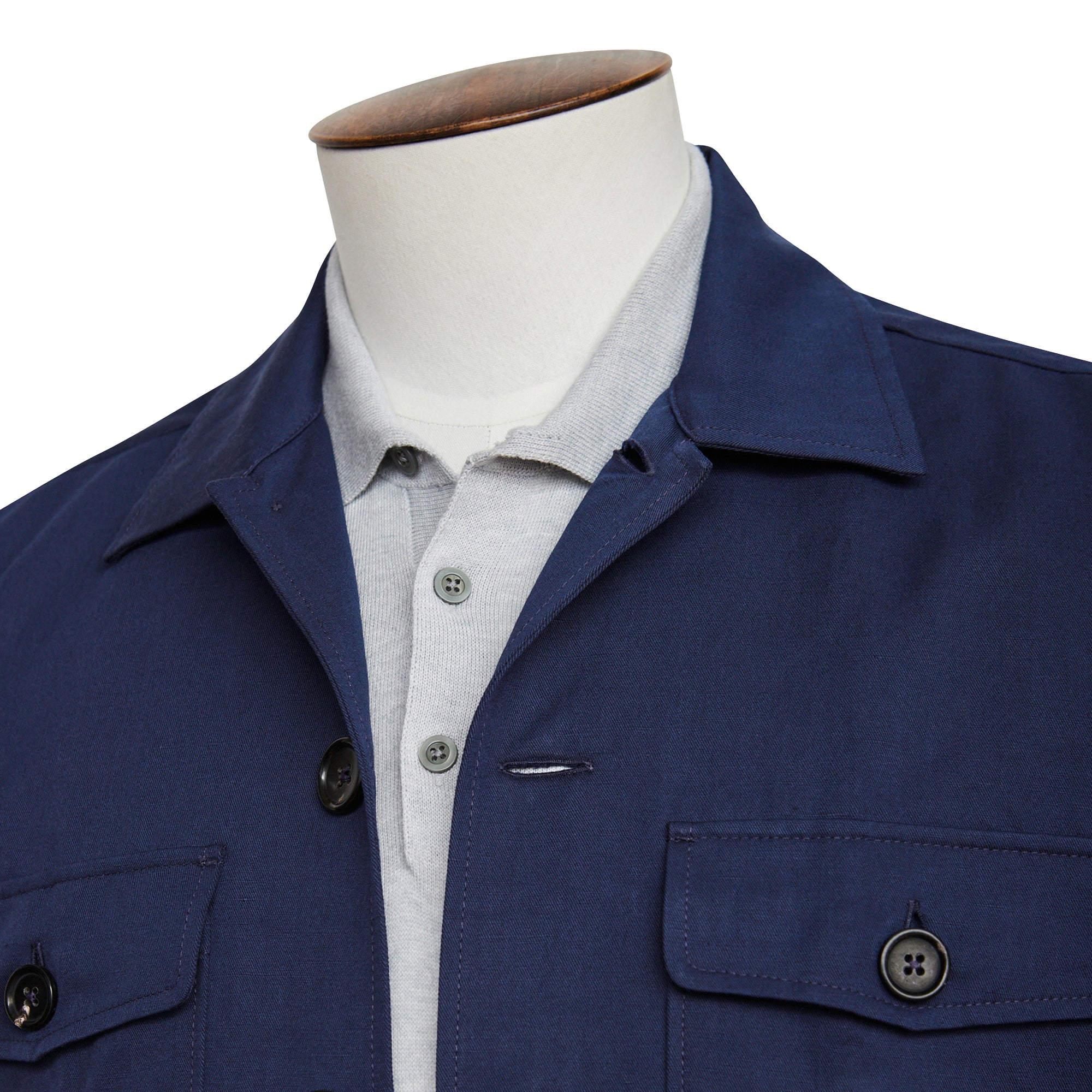 Midnight Four Pocket Shirt Jacket