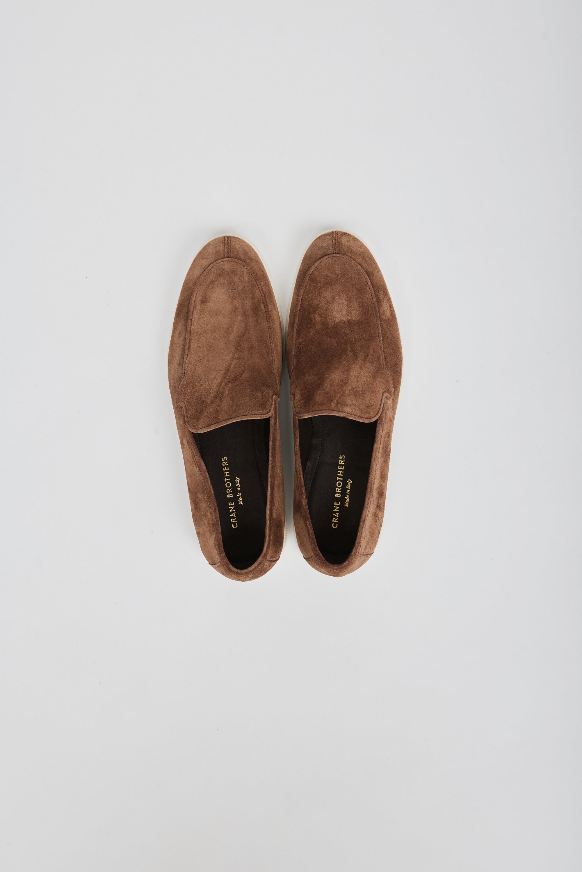 Chocolate Brown Suede City Loafer