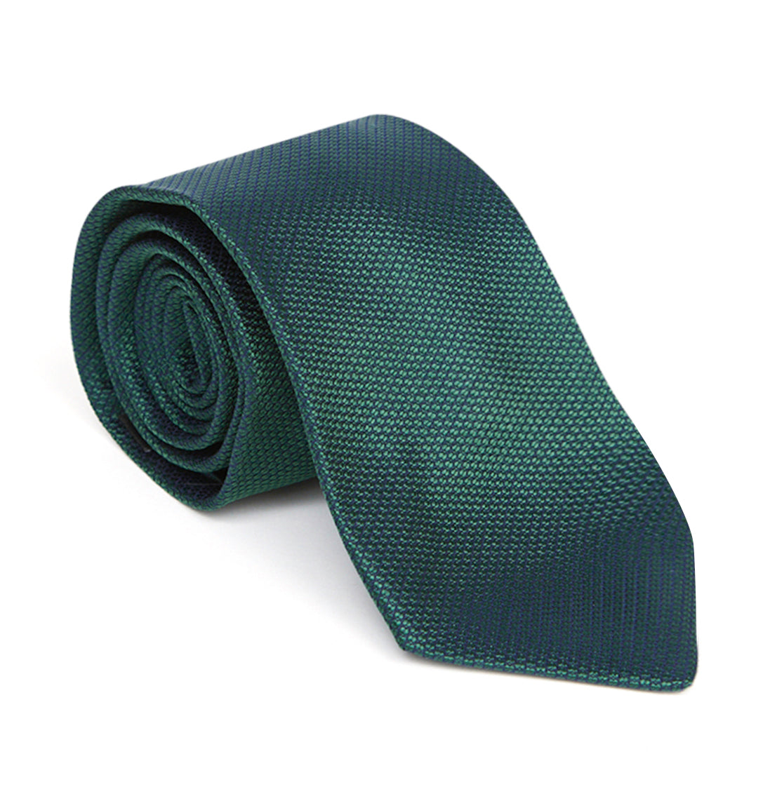 Green Grenadine Silk Tie