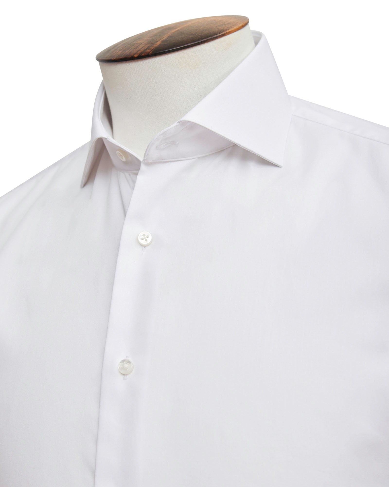 Aldgate Cutaway Collar White Slim Shirt