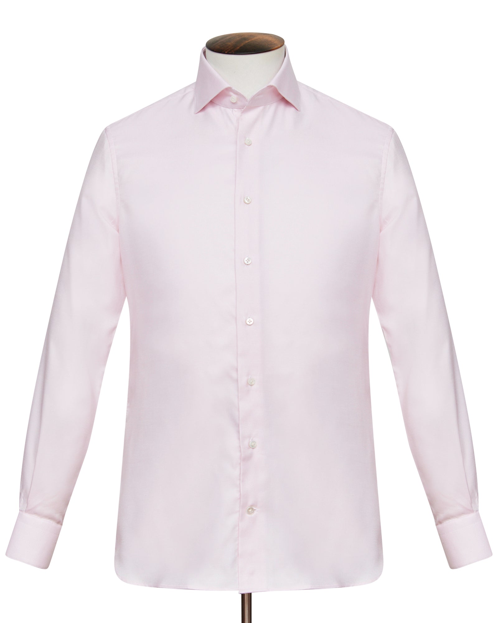 Light Pink Dobby Cutaway Collar Shirt