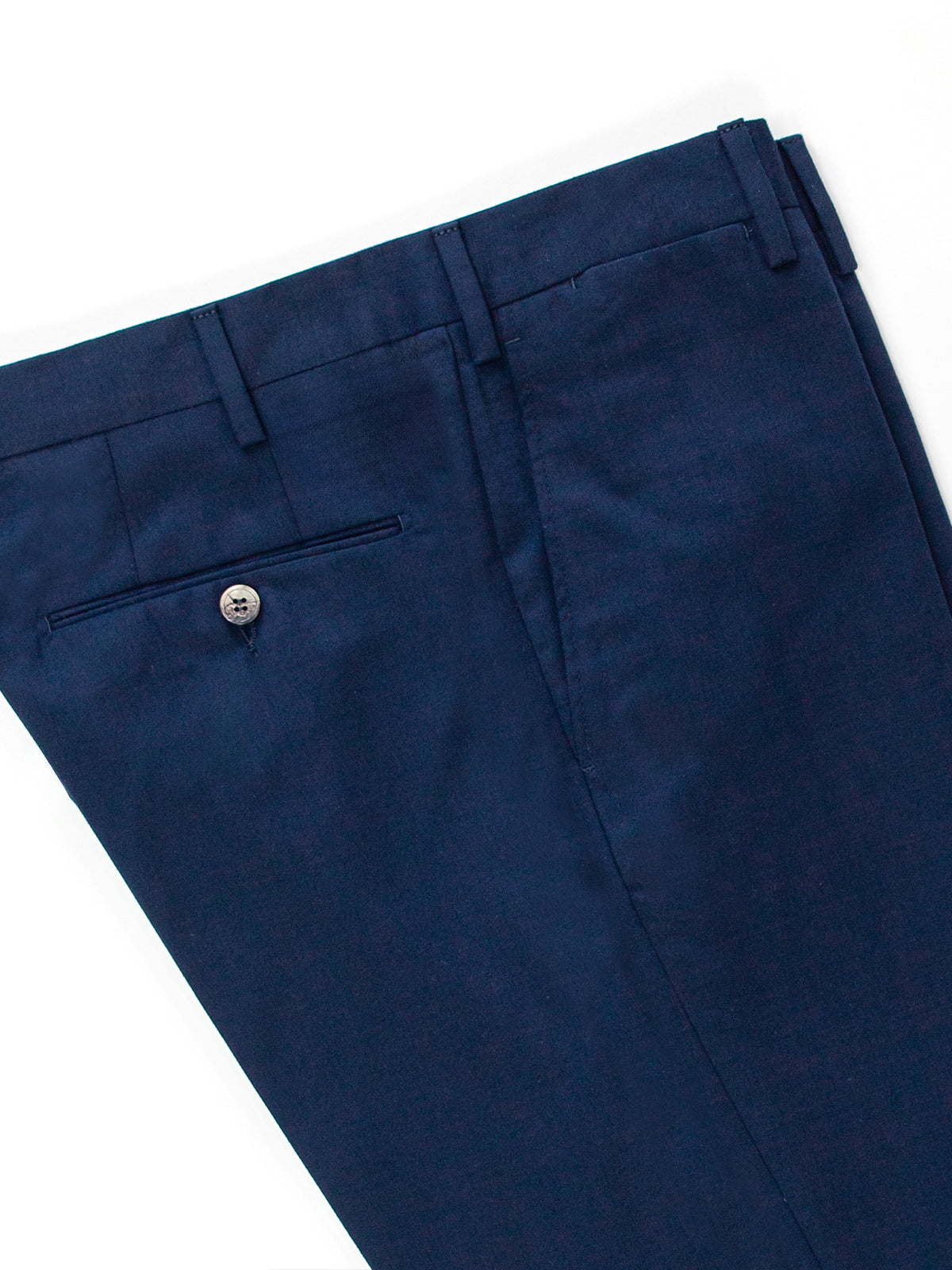 Alba Trouser - French Navy Gabardine