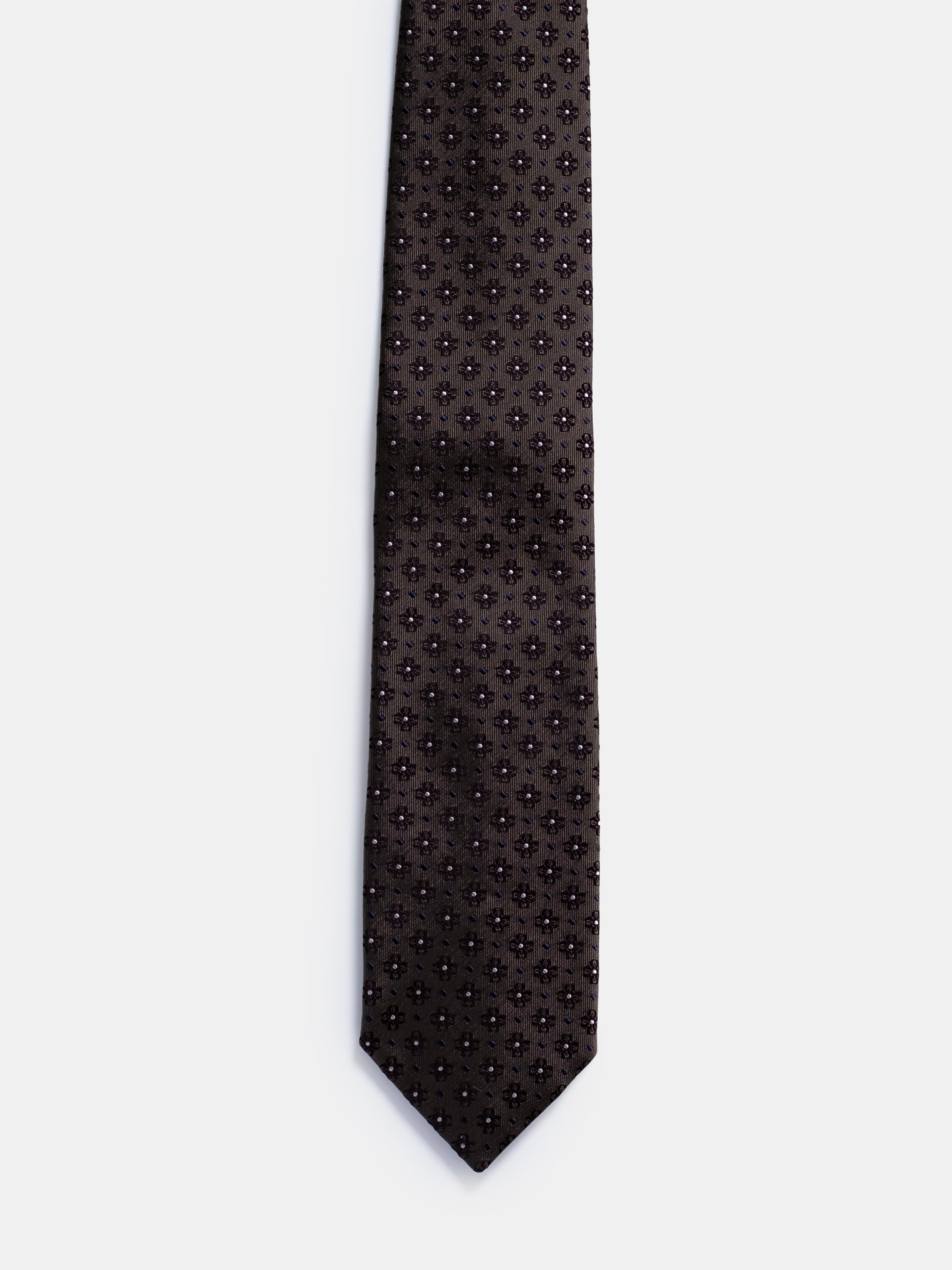 Appian Mon Silk Tie - Tawny