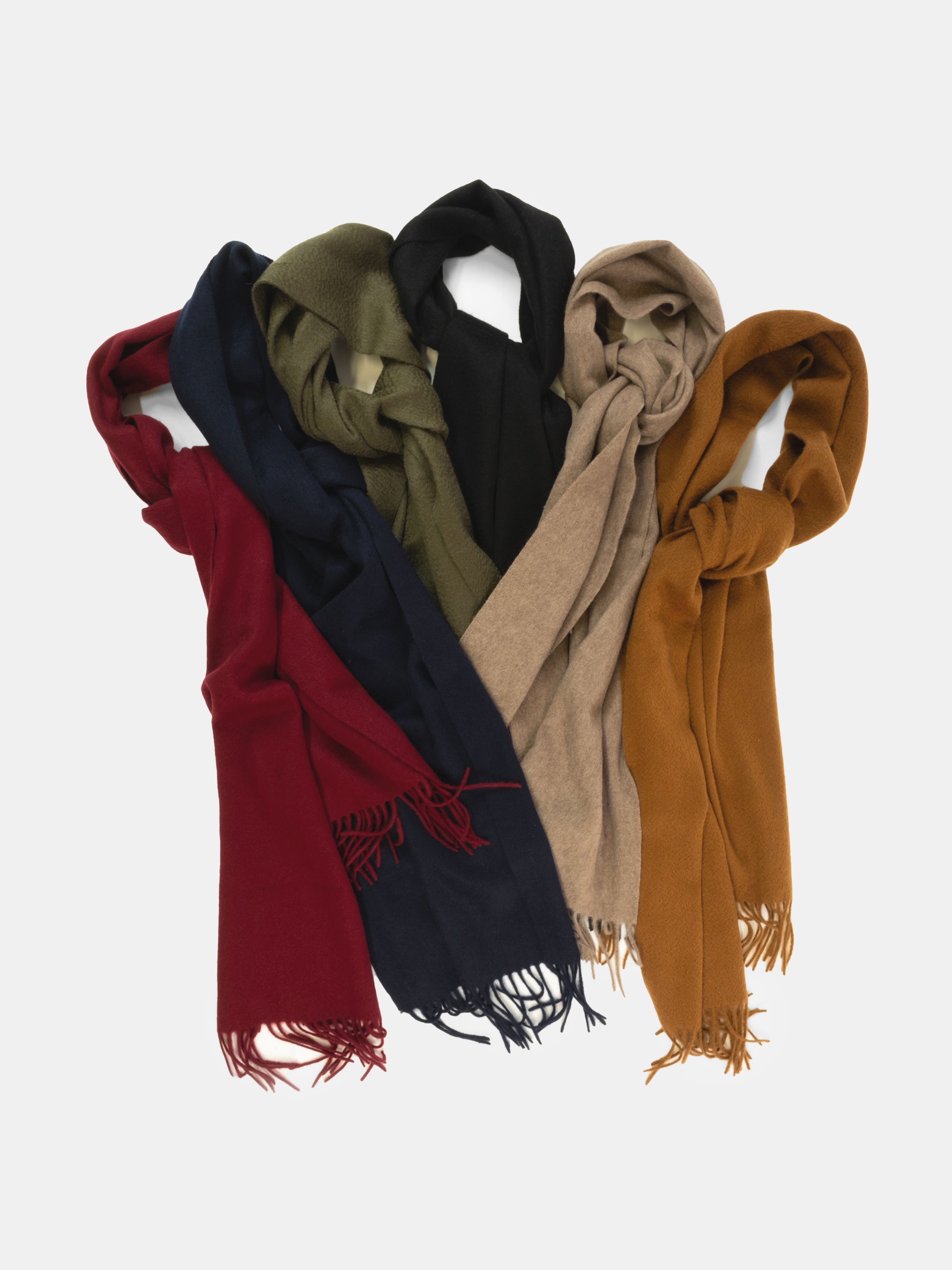 Olive Cashmere Scarf
