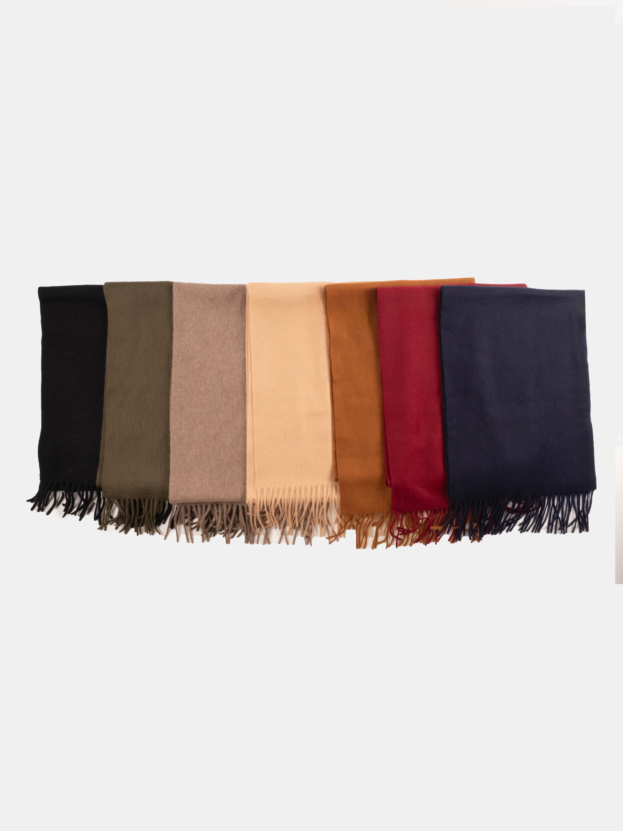 Buff Cashmere Scarf