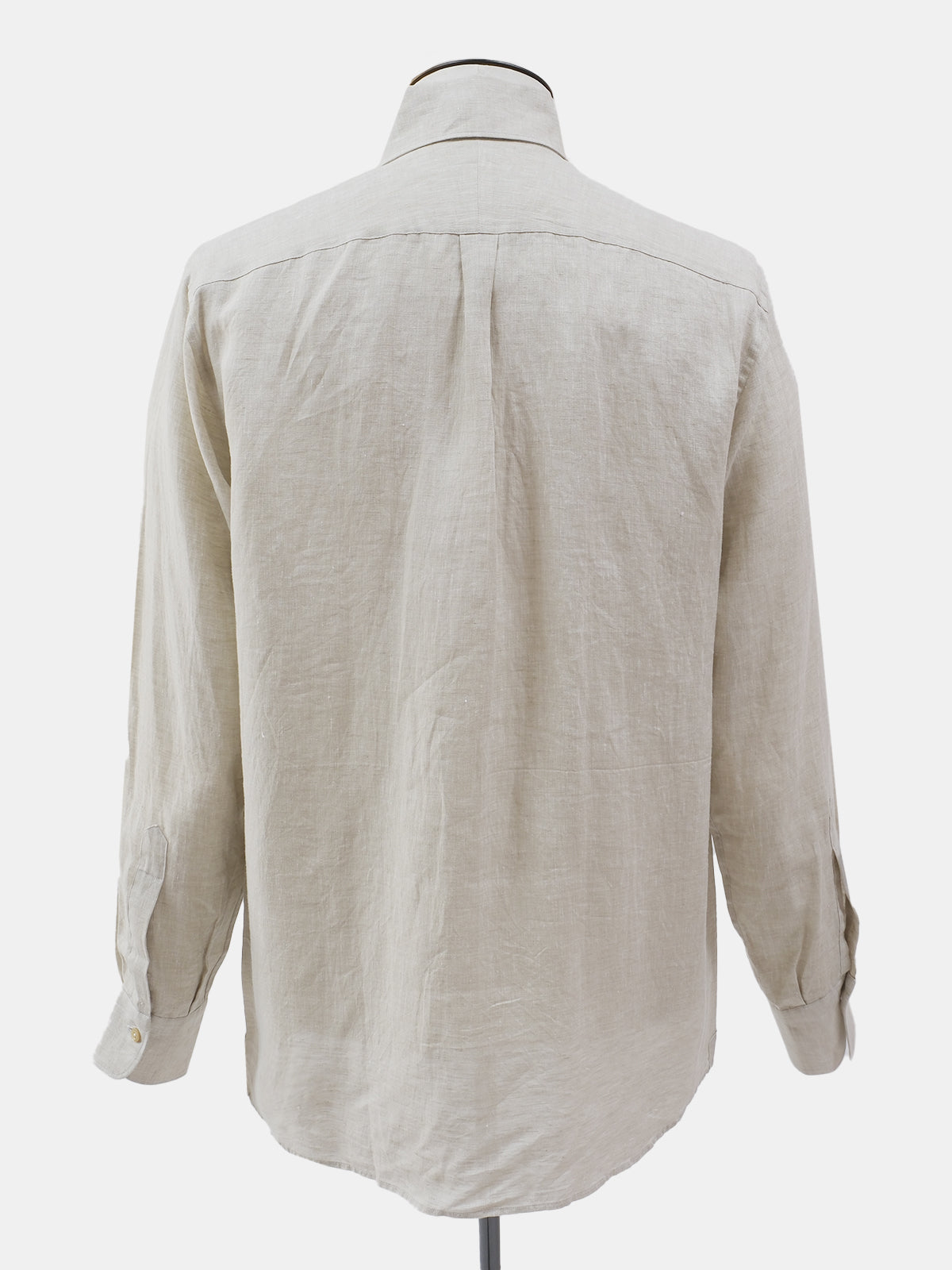 Sand Button Down Linen Shirt