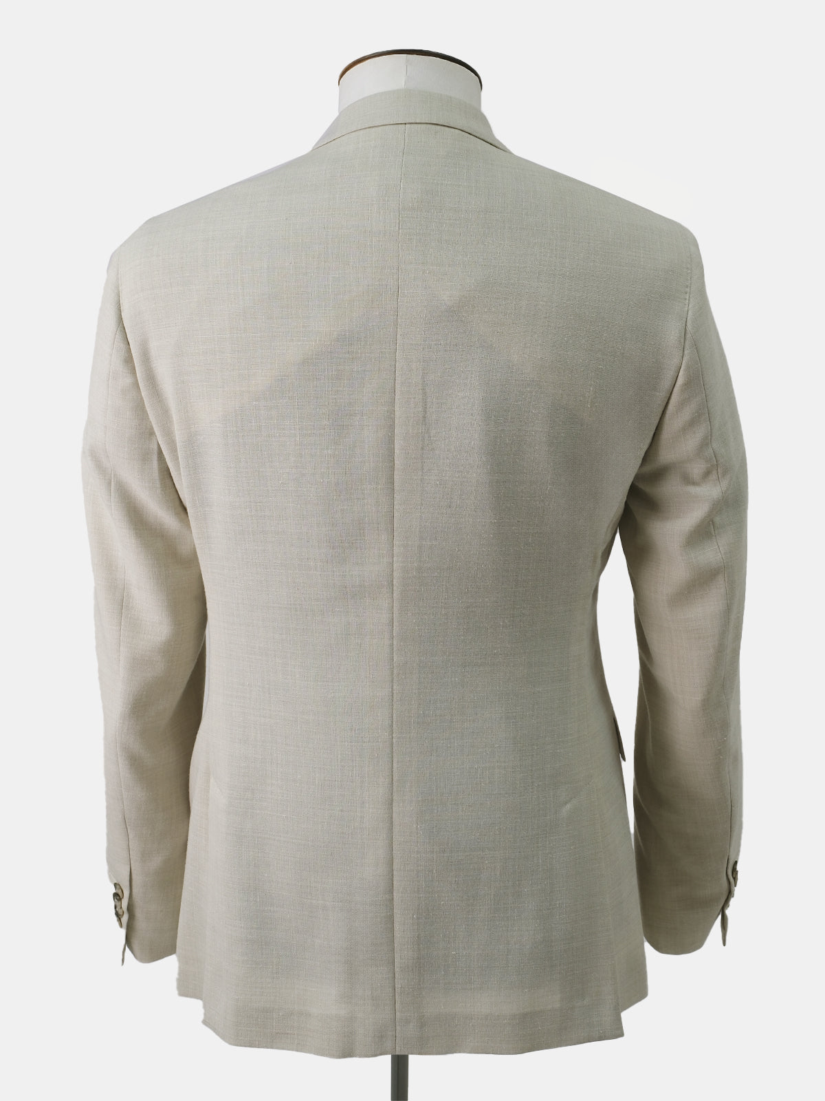 Bone Wool Linen Blazer Sample