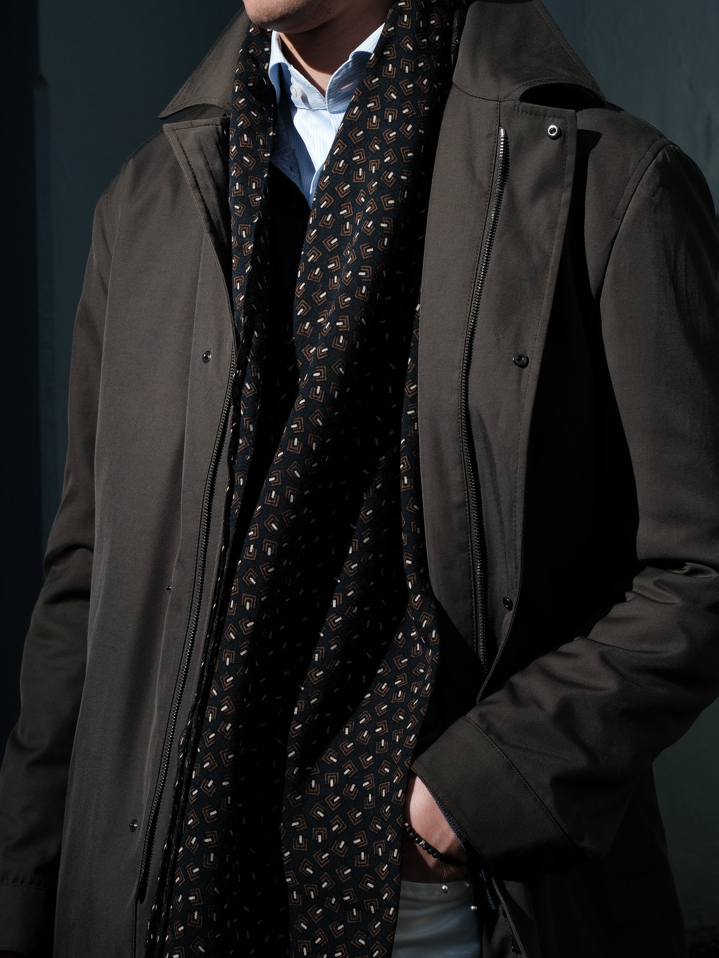 Brezza Coat – Olive