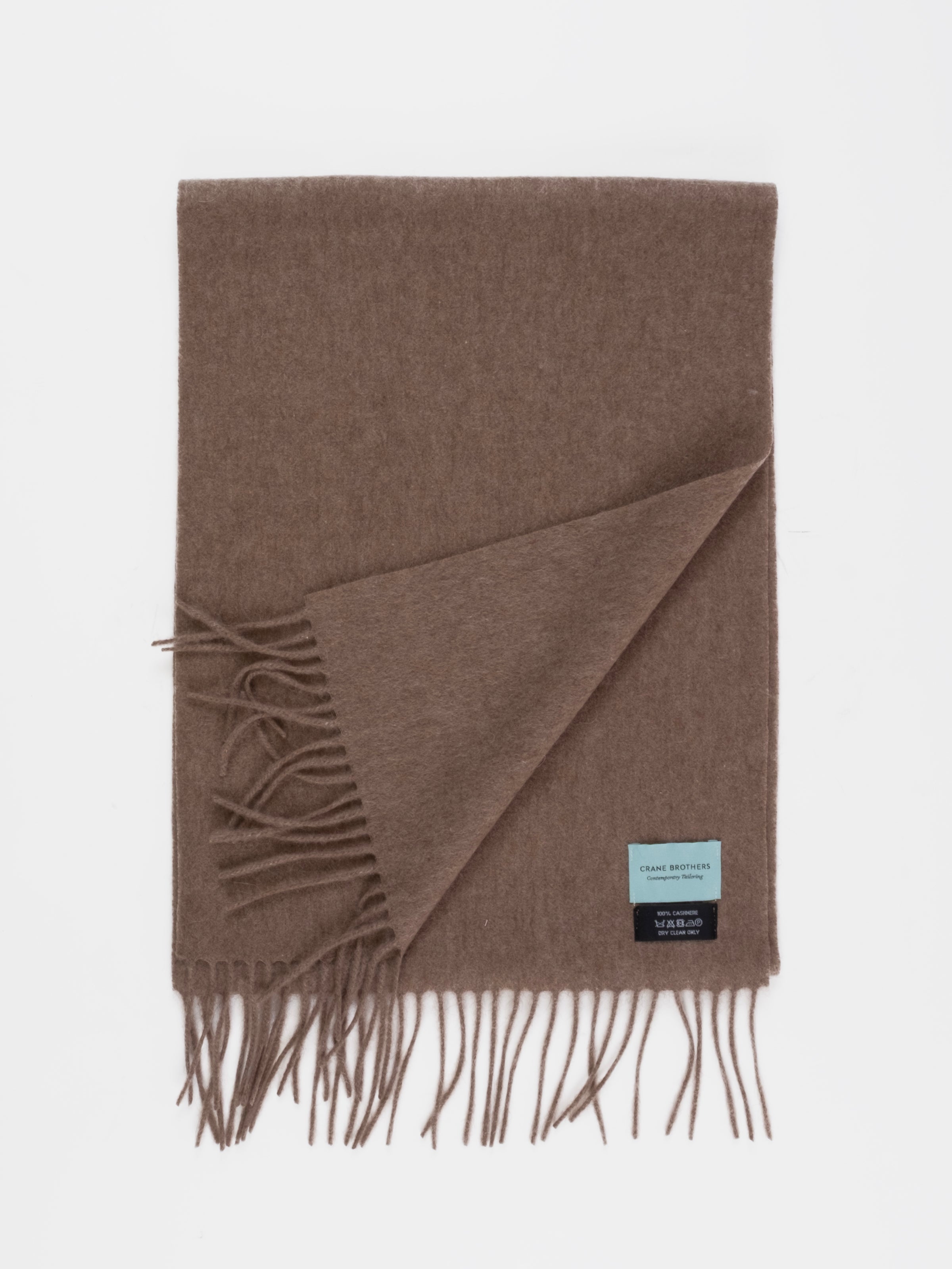 Buff Cashmere Scarf