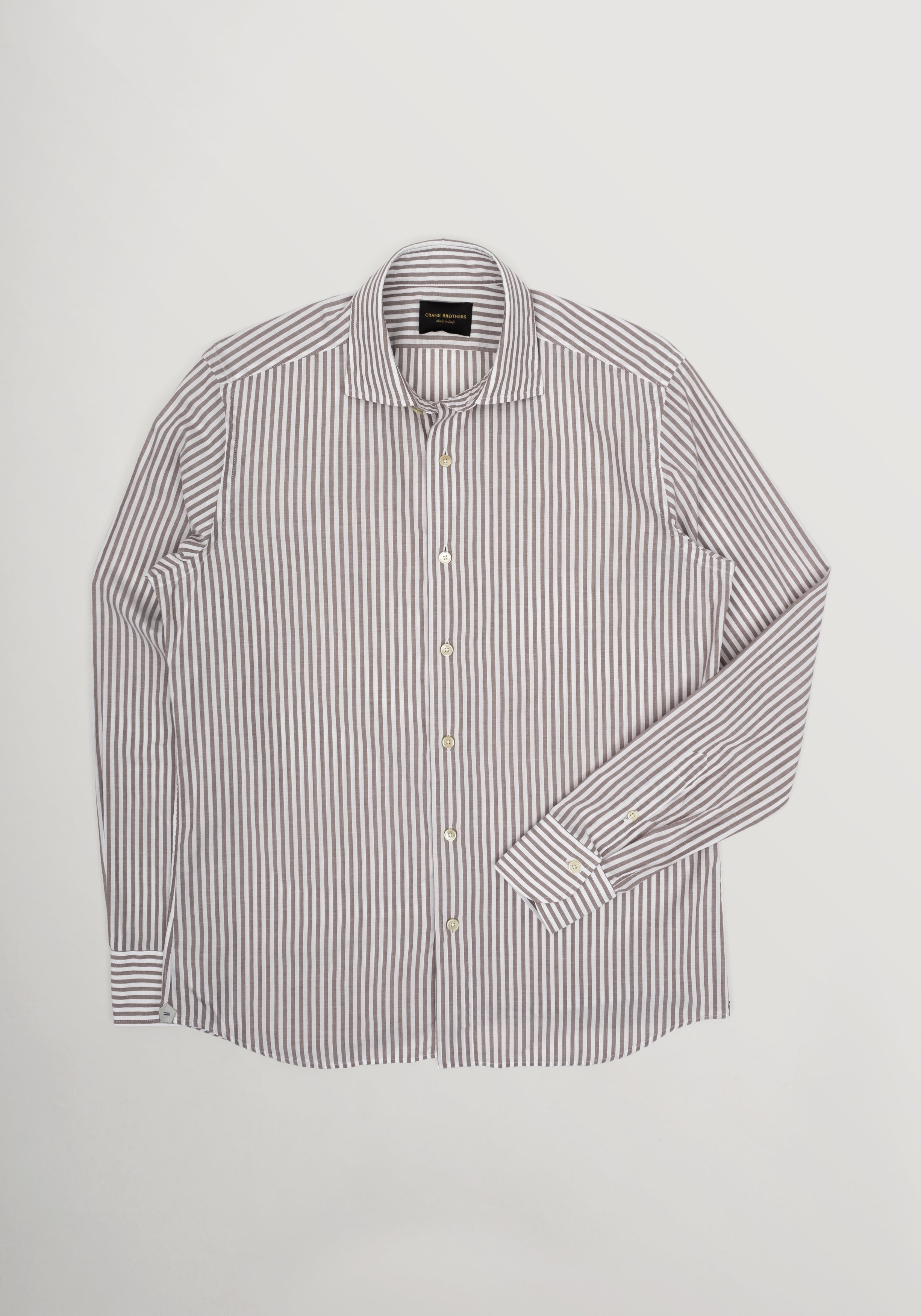 Capri Stripe Shirt - Charcoal