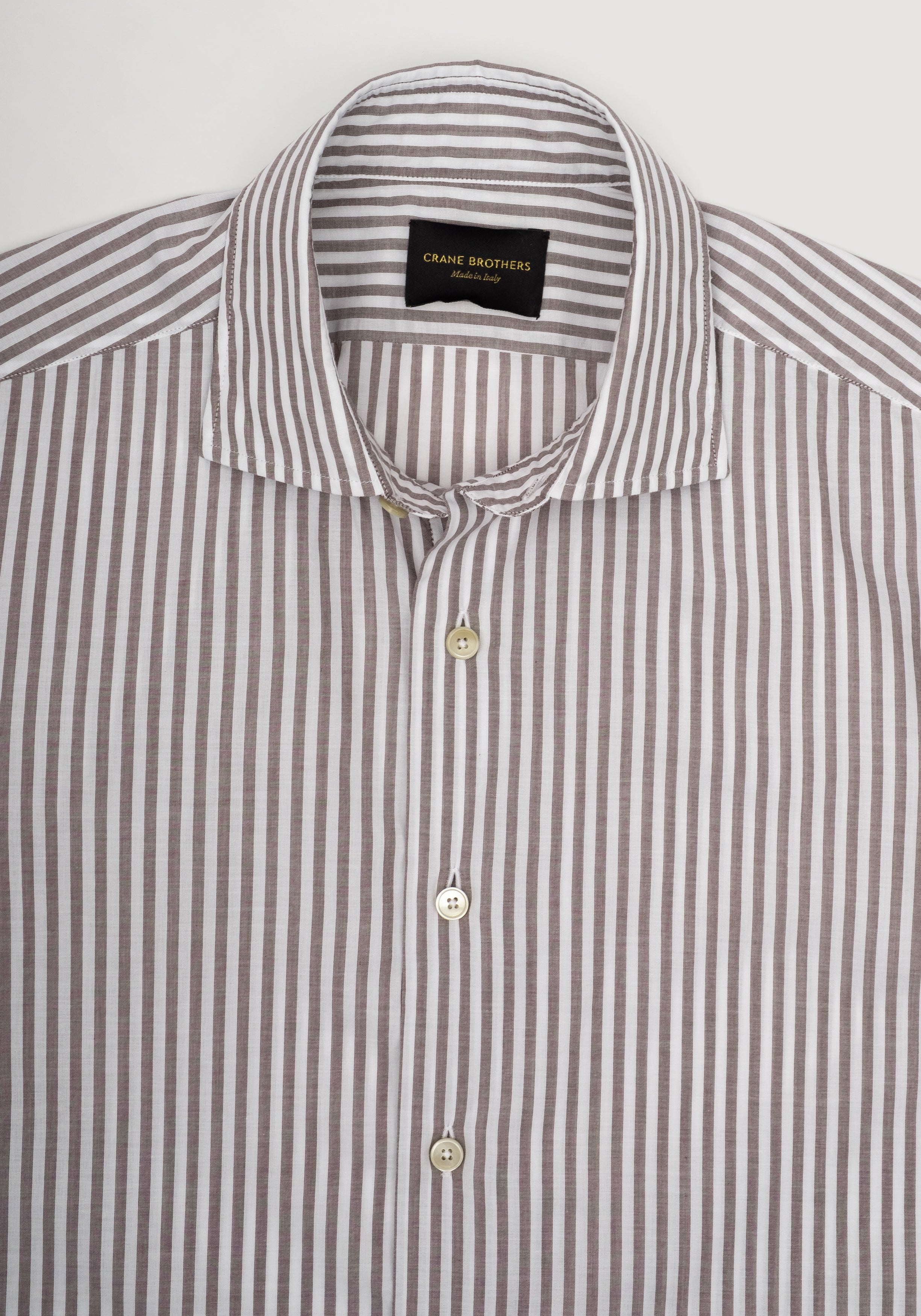 Capri Stripe Shirt - Charcoal