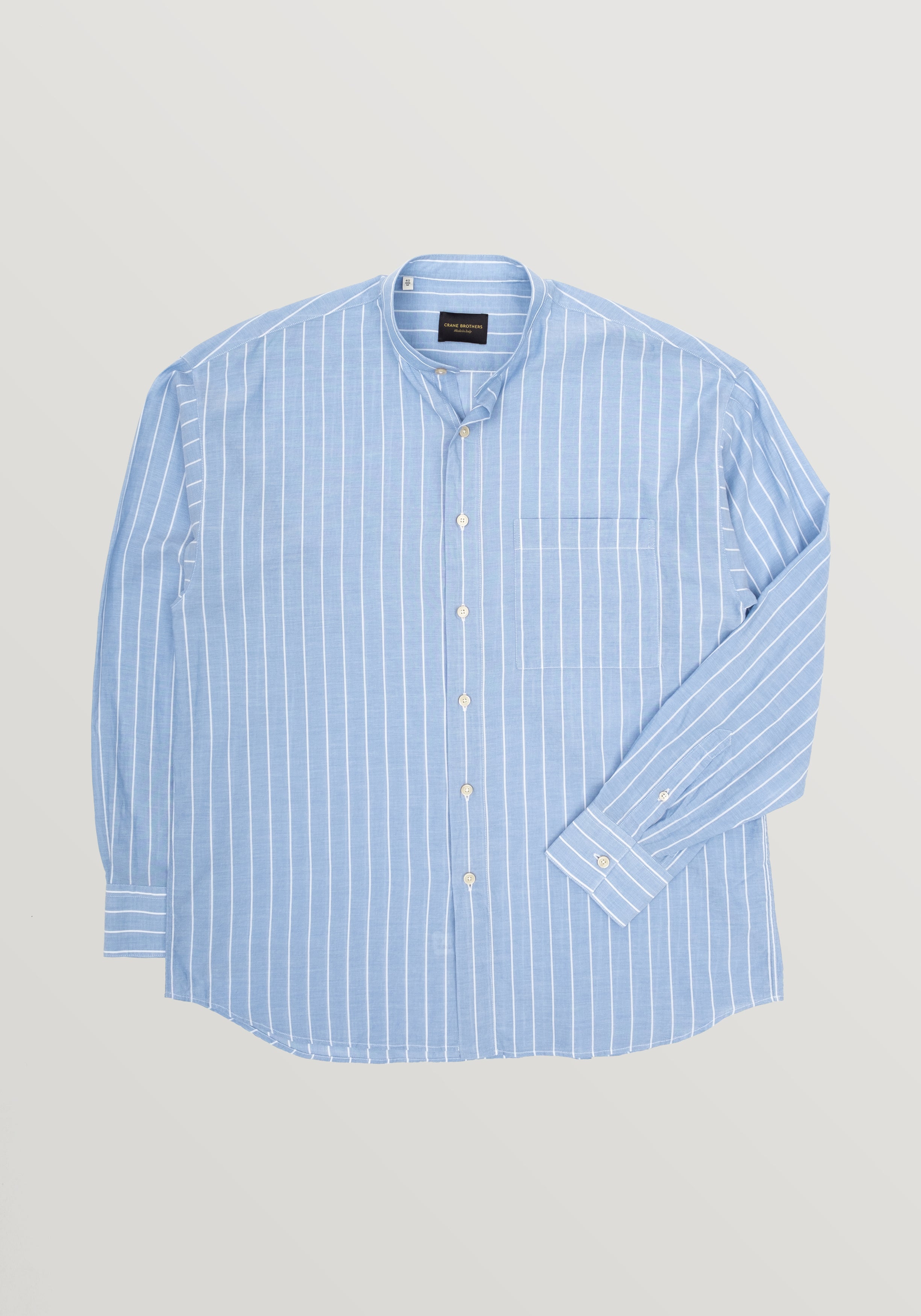 Siena Stripe Shirt - Mid Blue