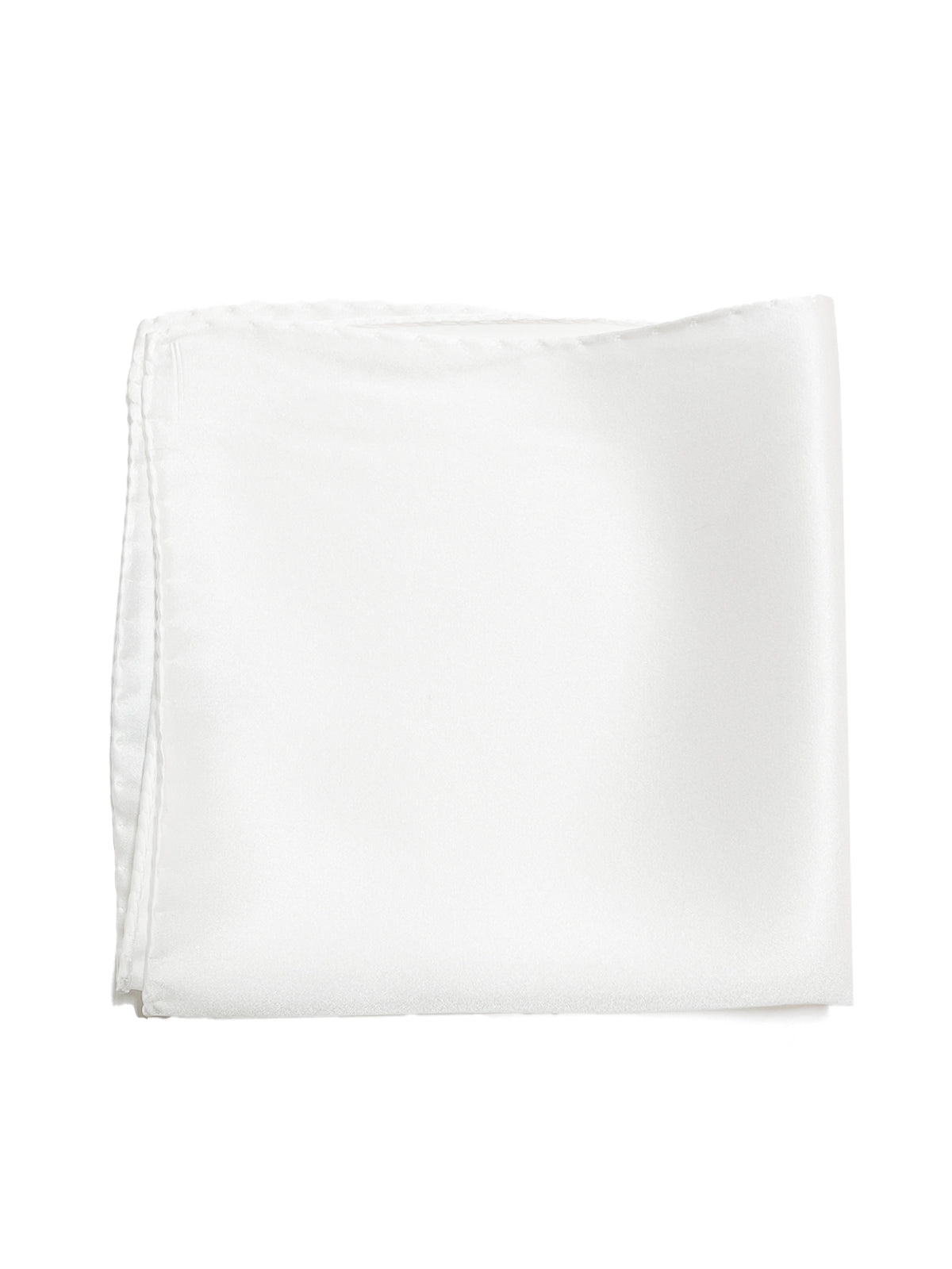 White Silk Handkerchief