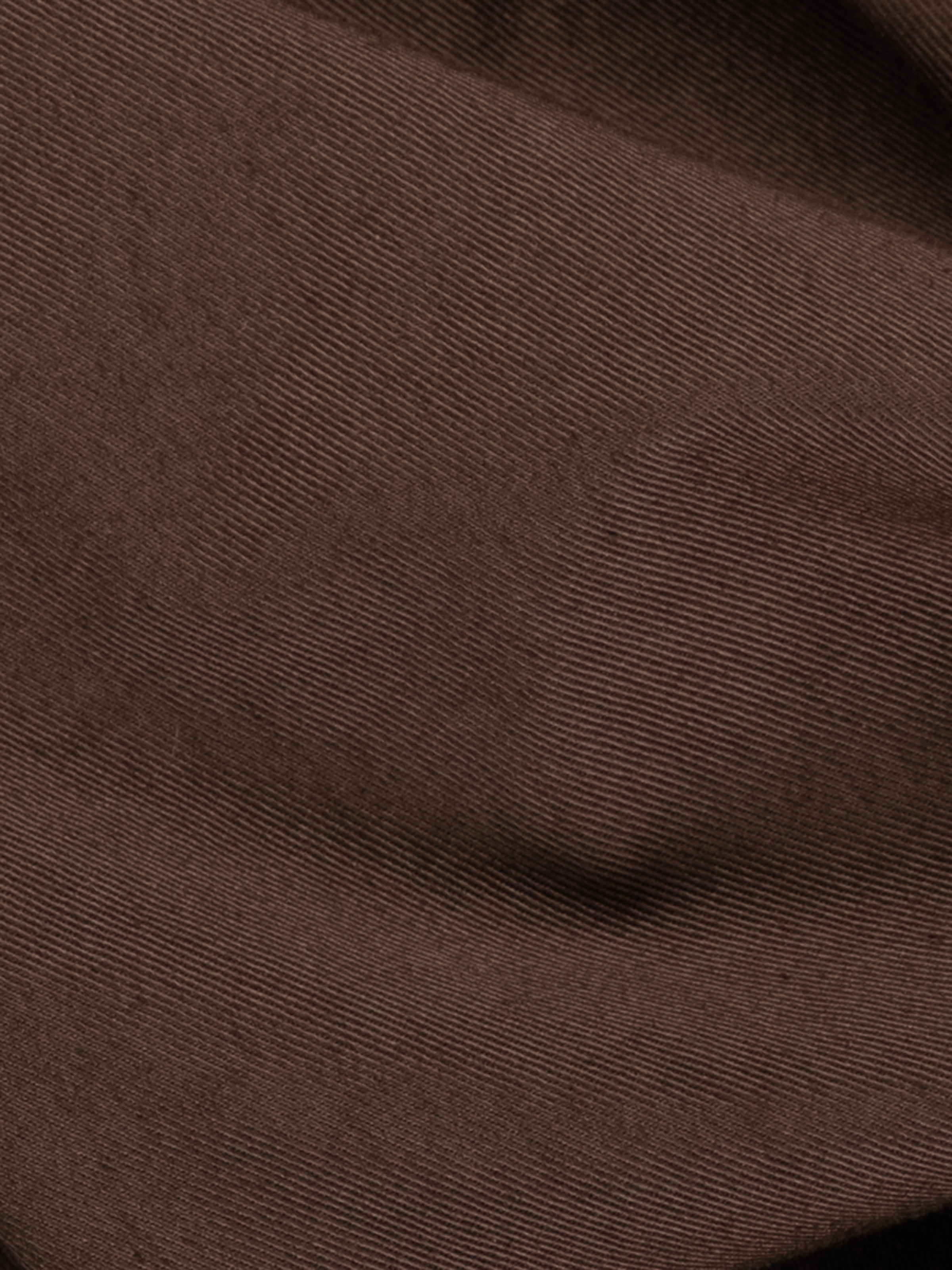 Serata Trouser - Chocolate Garment Dyed Cotton Stretch Chino