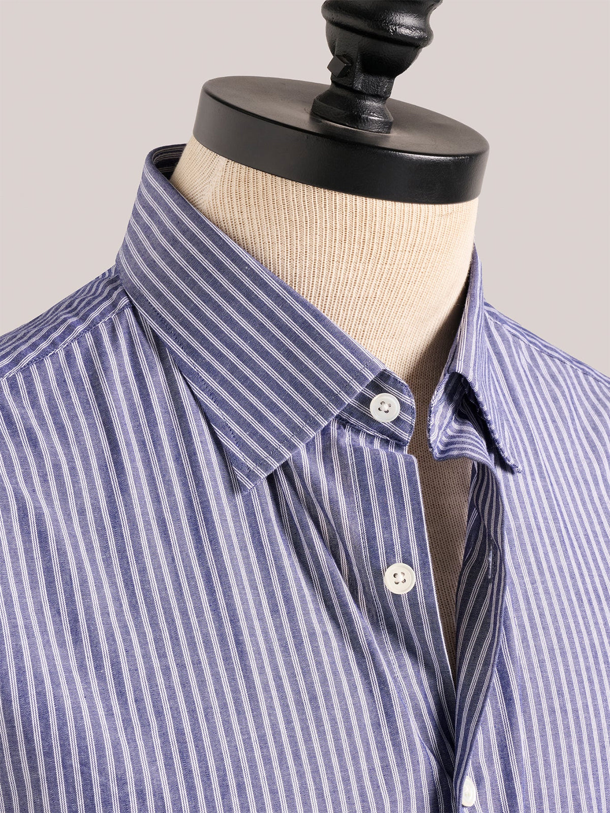 Christian Kimber Railway Shirt - Coastal Blue