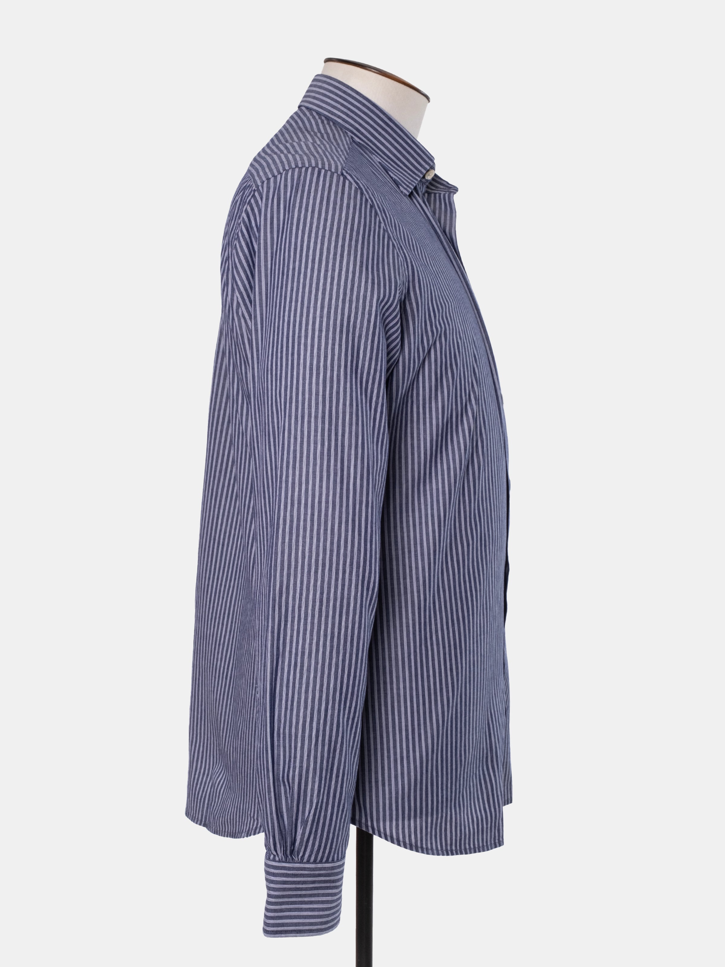 Christian Kimber Railway Shirt - Coastal Blue
