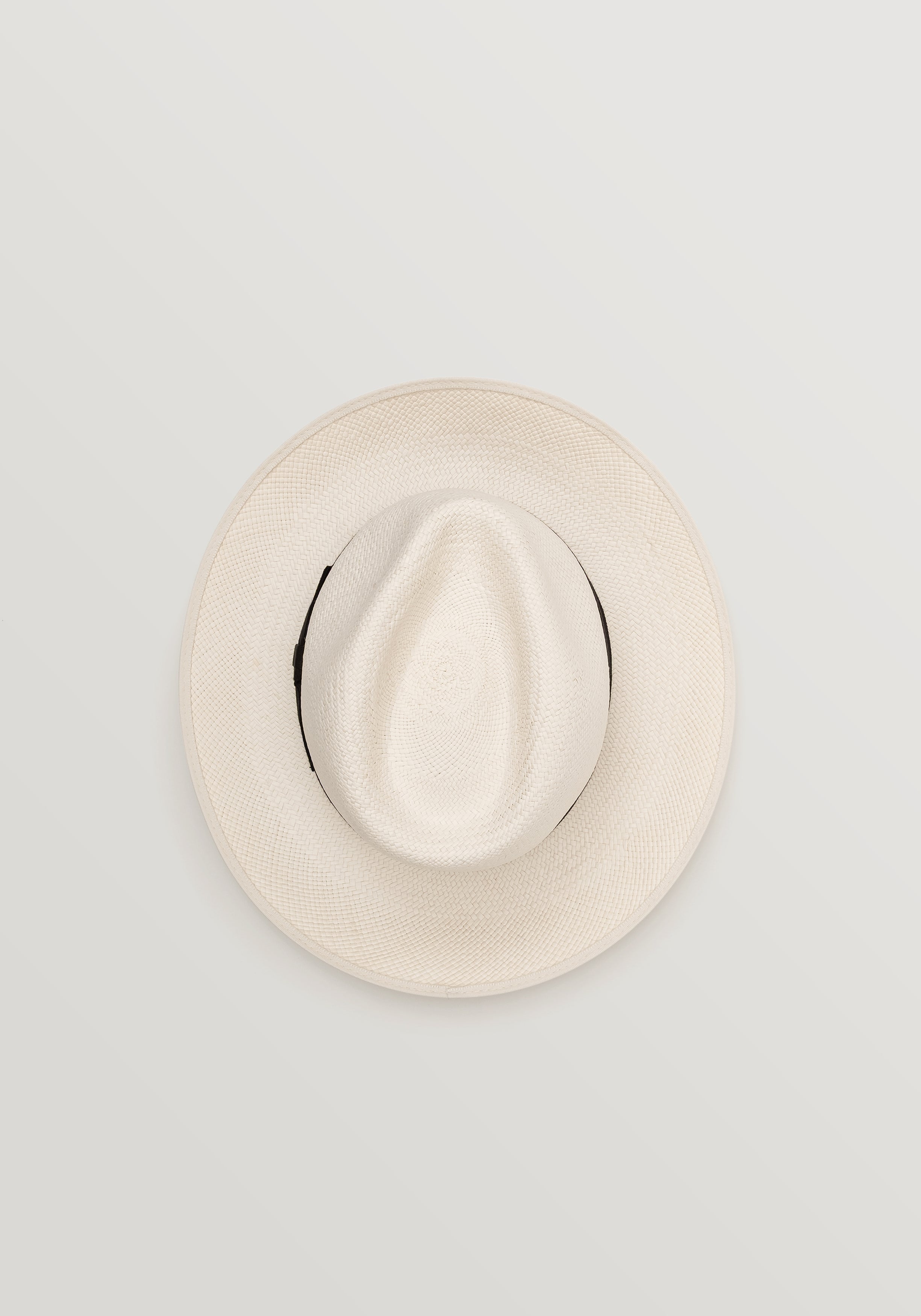 Christys' Classic Down Brim Panama with Black Band