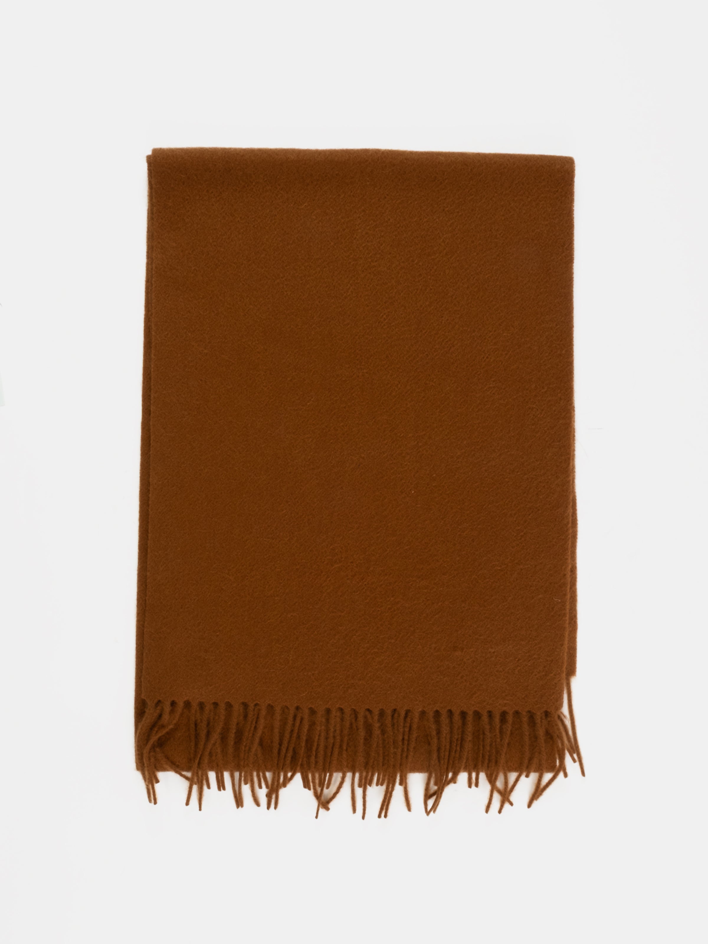 Cognac Cashmere Scarf
