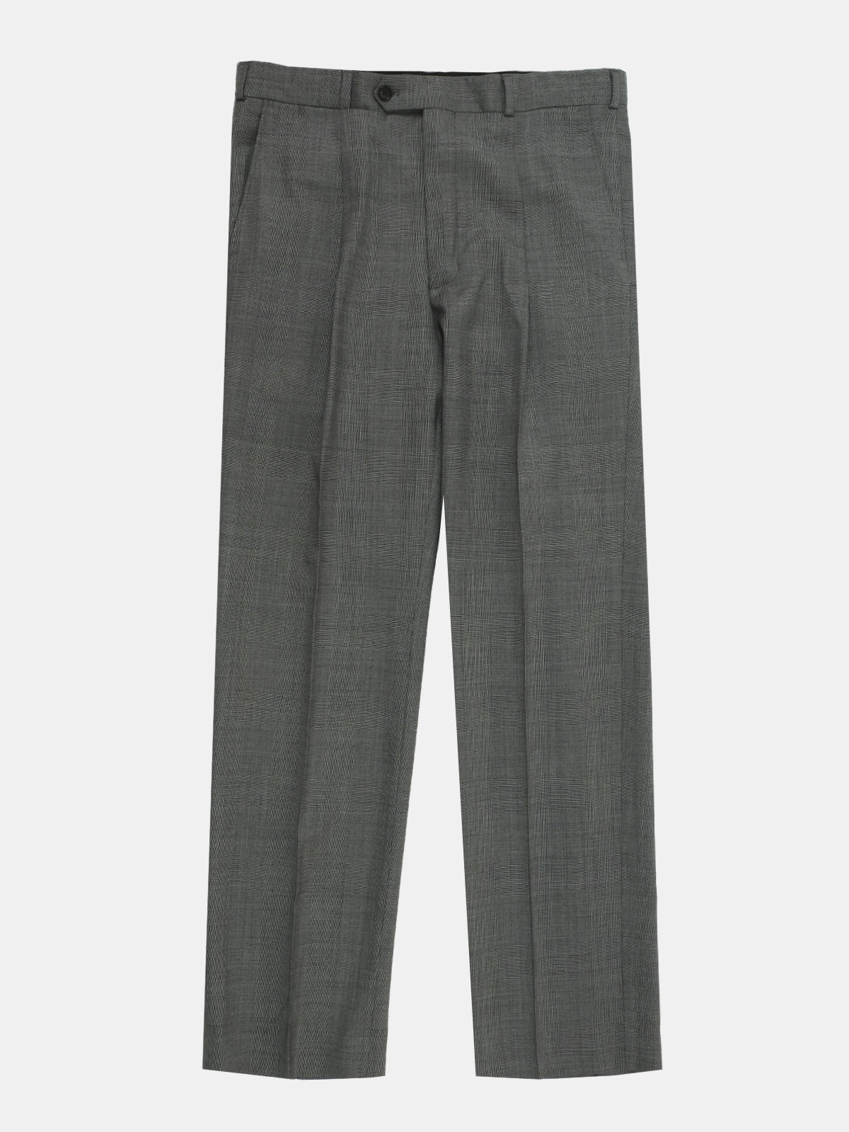 Grey Check Cornet Wool Trouser