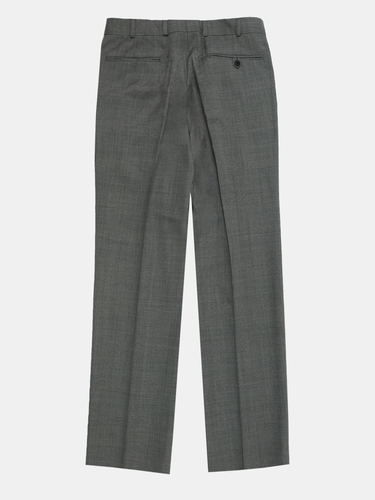 Grey Check Cornet Wool Trouser