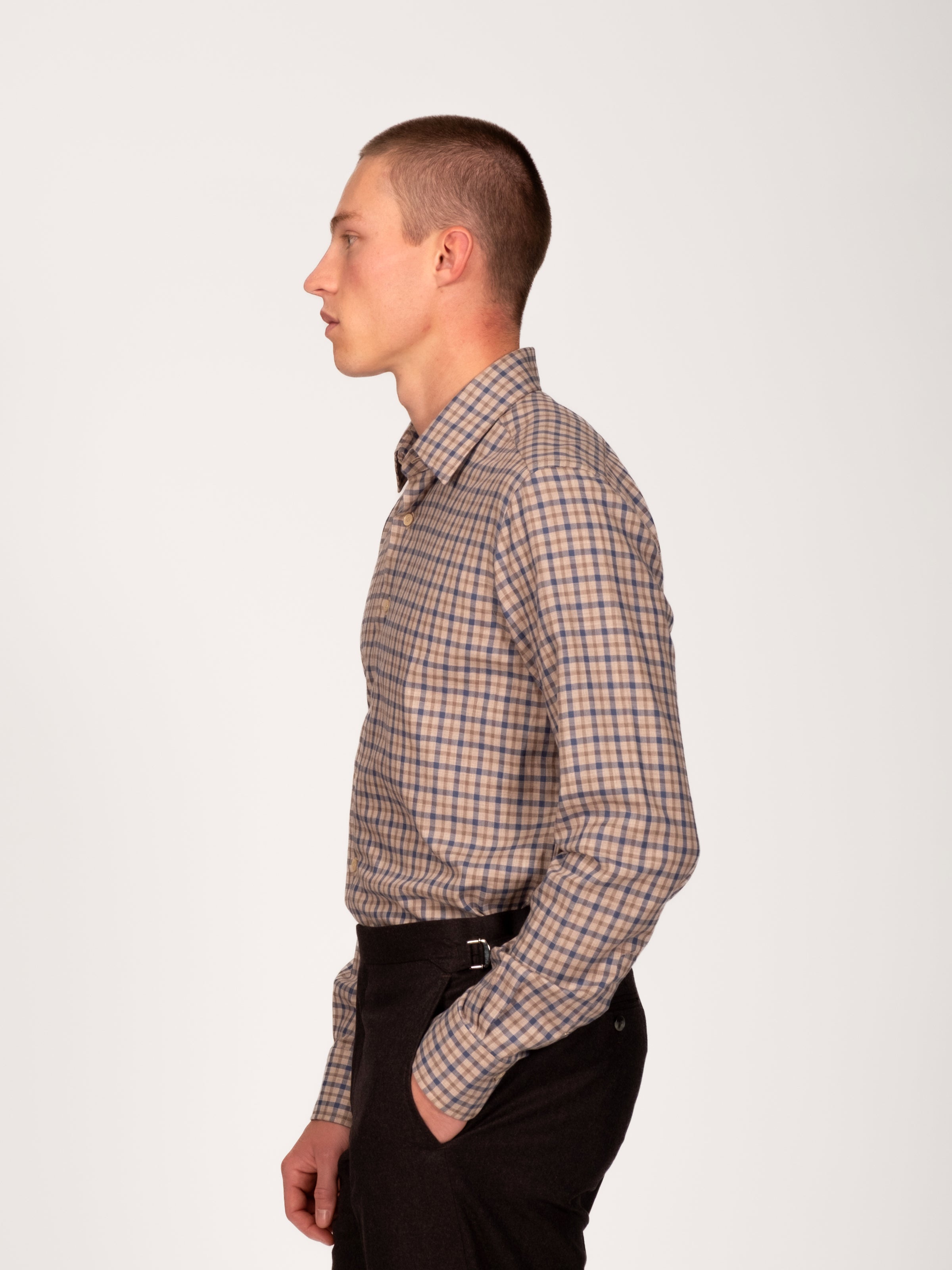 Cinnamon & Indigo Check Shirt