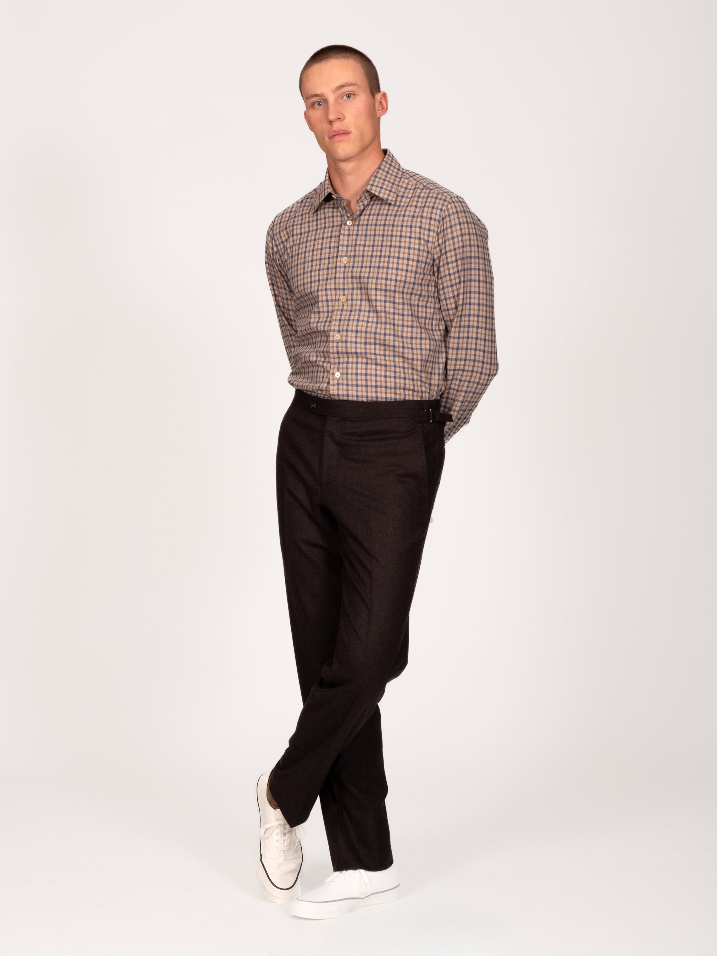 Cinnamon & Indigo Check Shirt