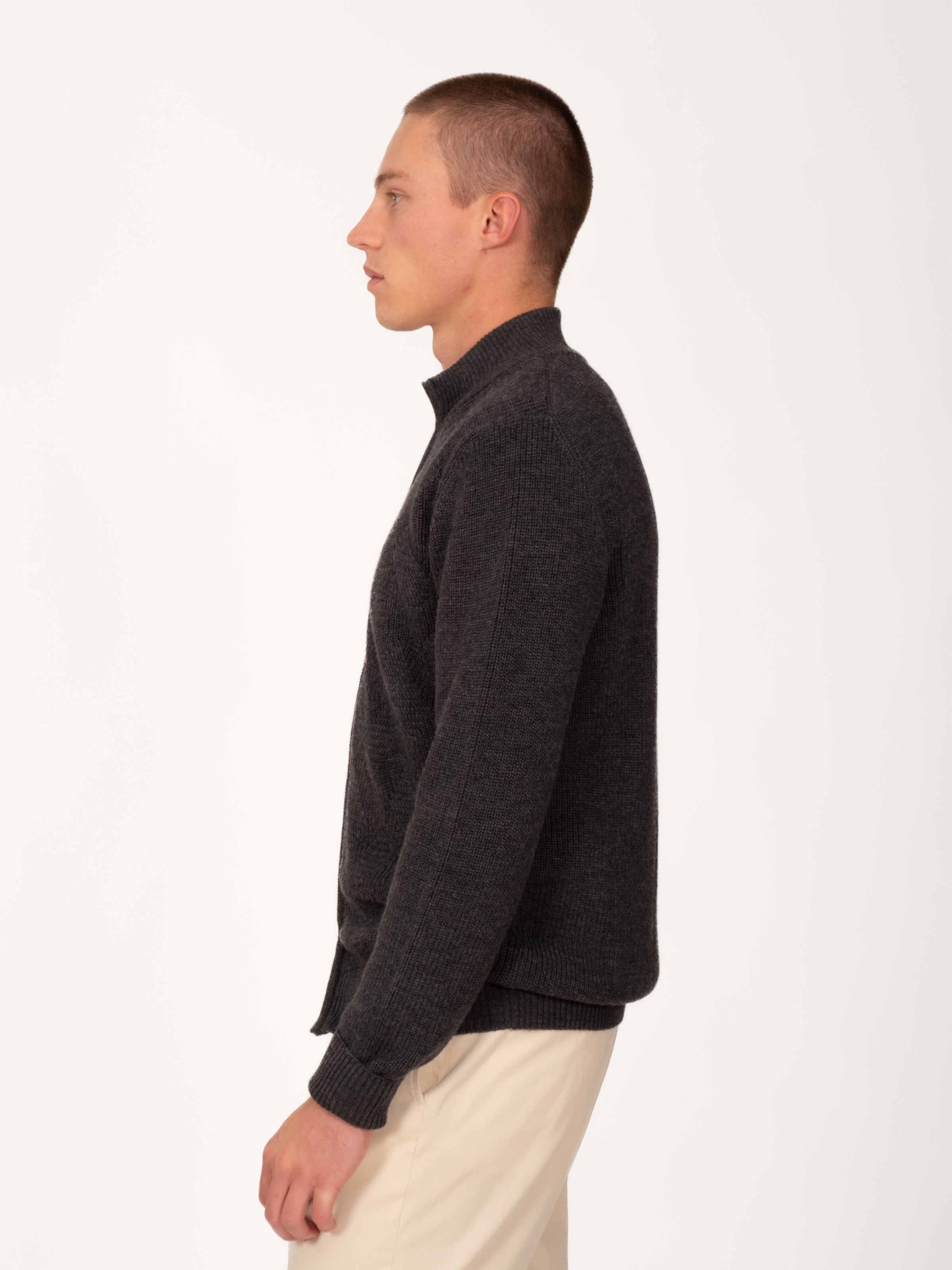 Christian Kimber Kirk Zip Cardigan