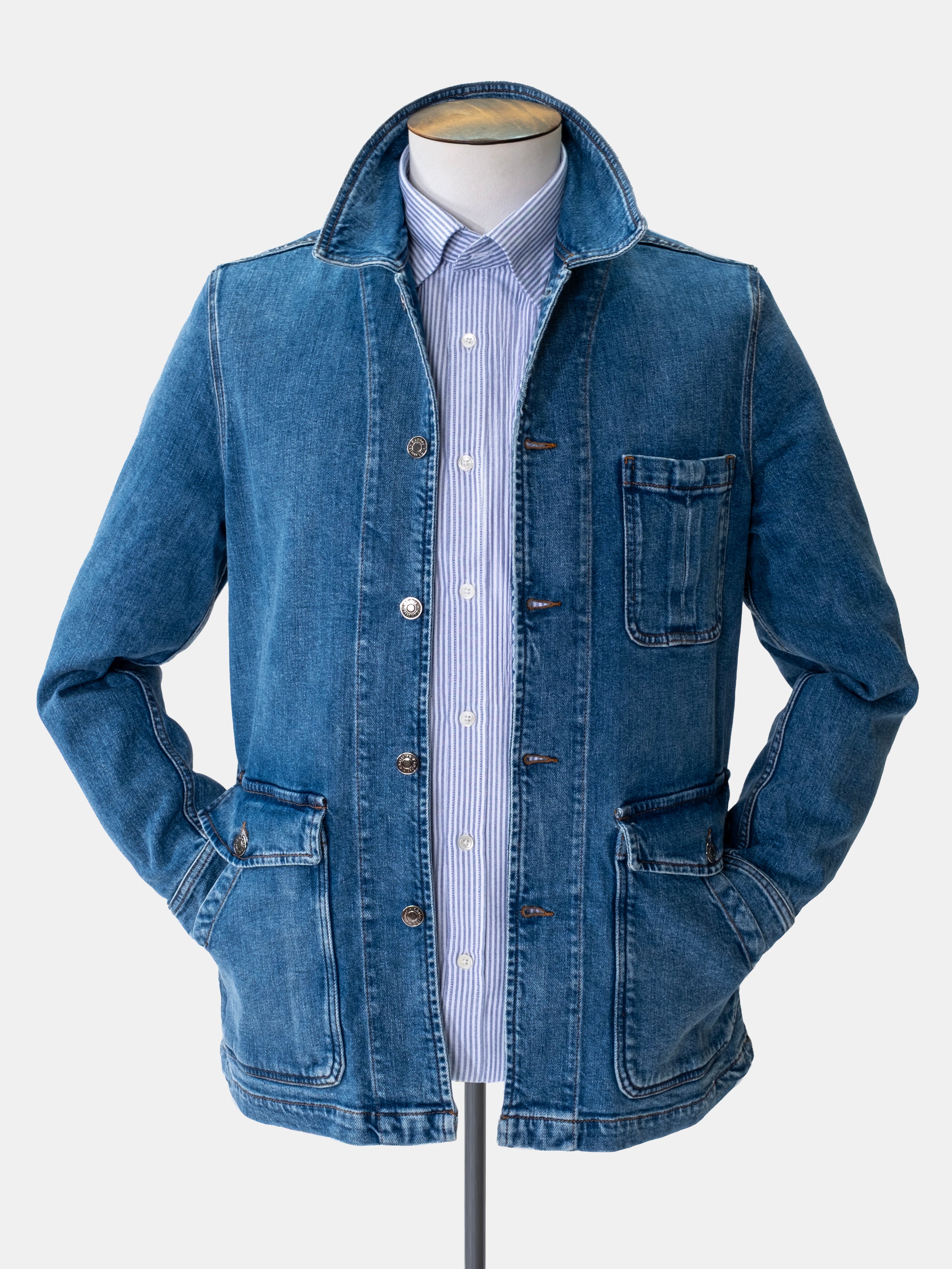 Christian Kimber Fitzroy Chore Jacket - Denim