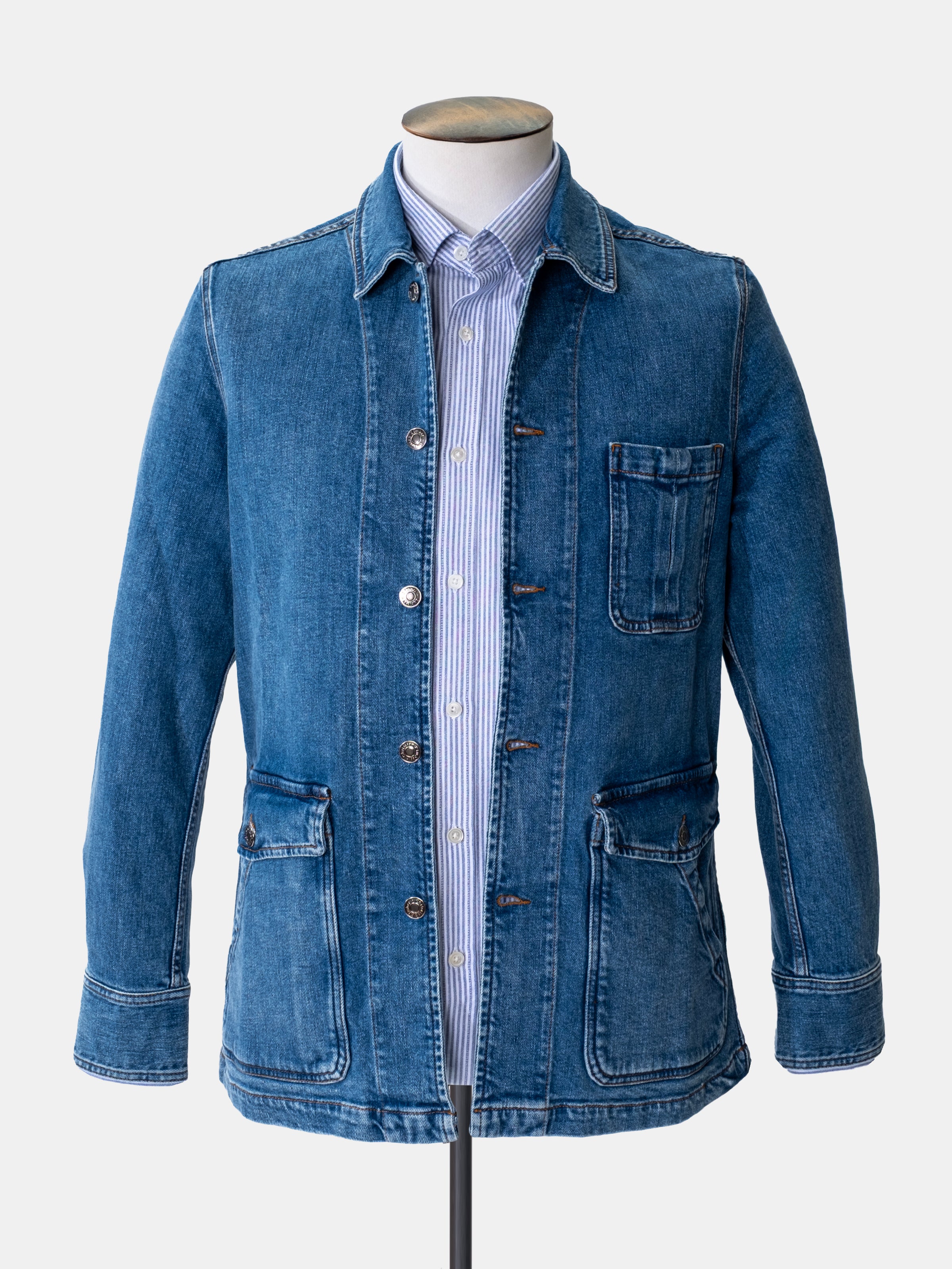Christian Kimber Fitzroy Chore Jacket - Denim