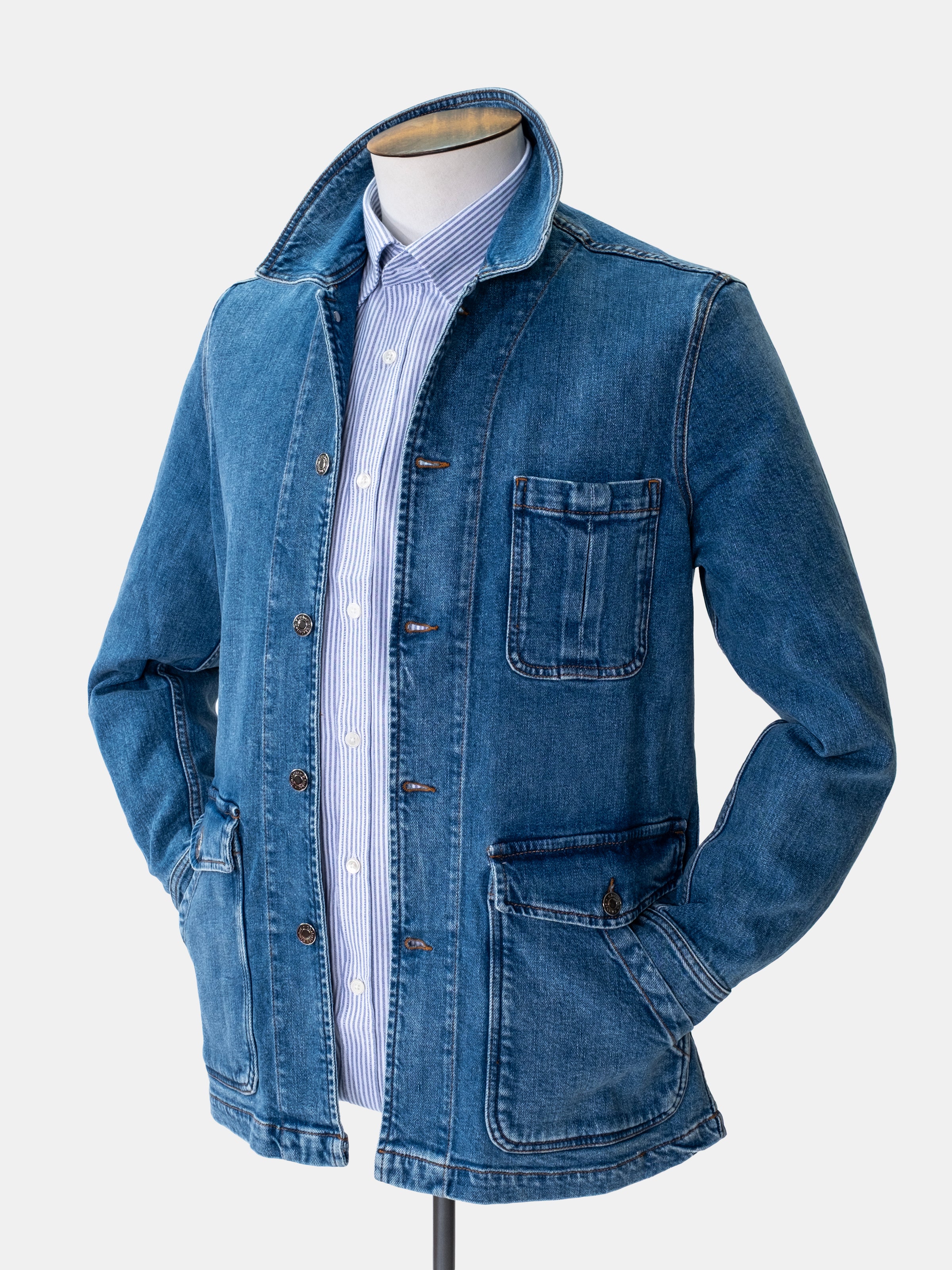 Christian Kimber Fitzroy Chore Jacket - Denim