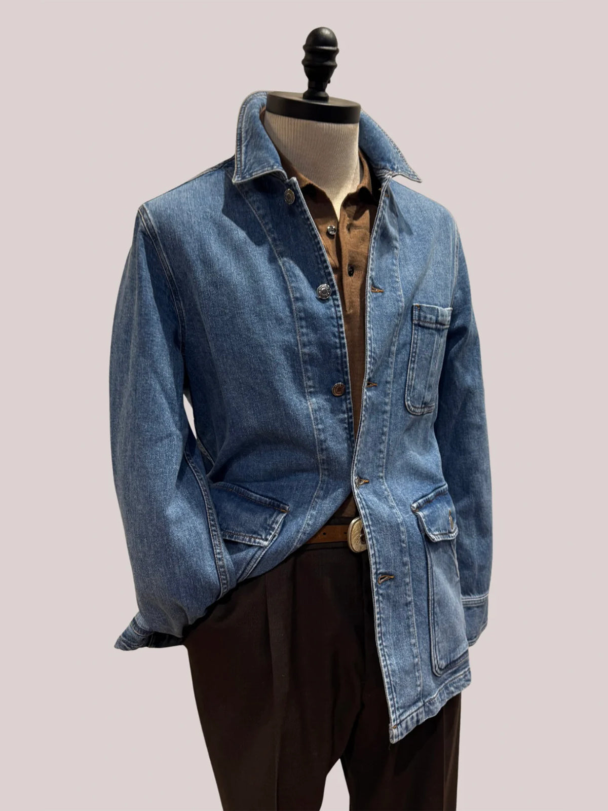 Christian Kimber Fitzroy Chore Jacket - Denim