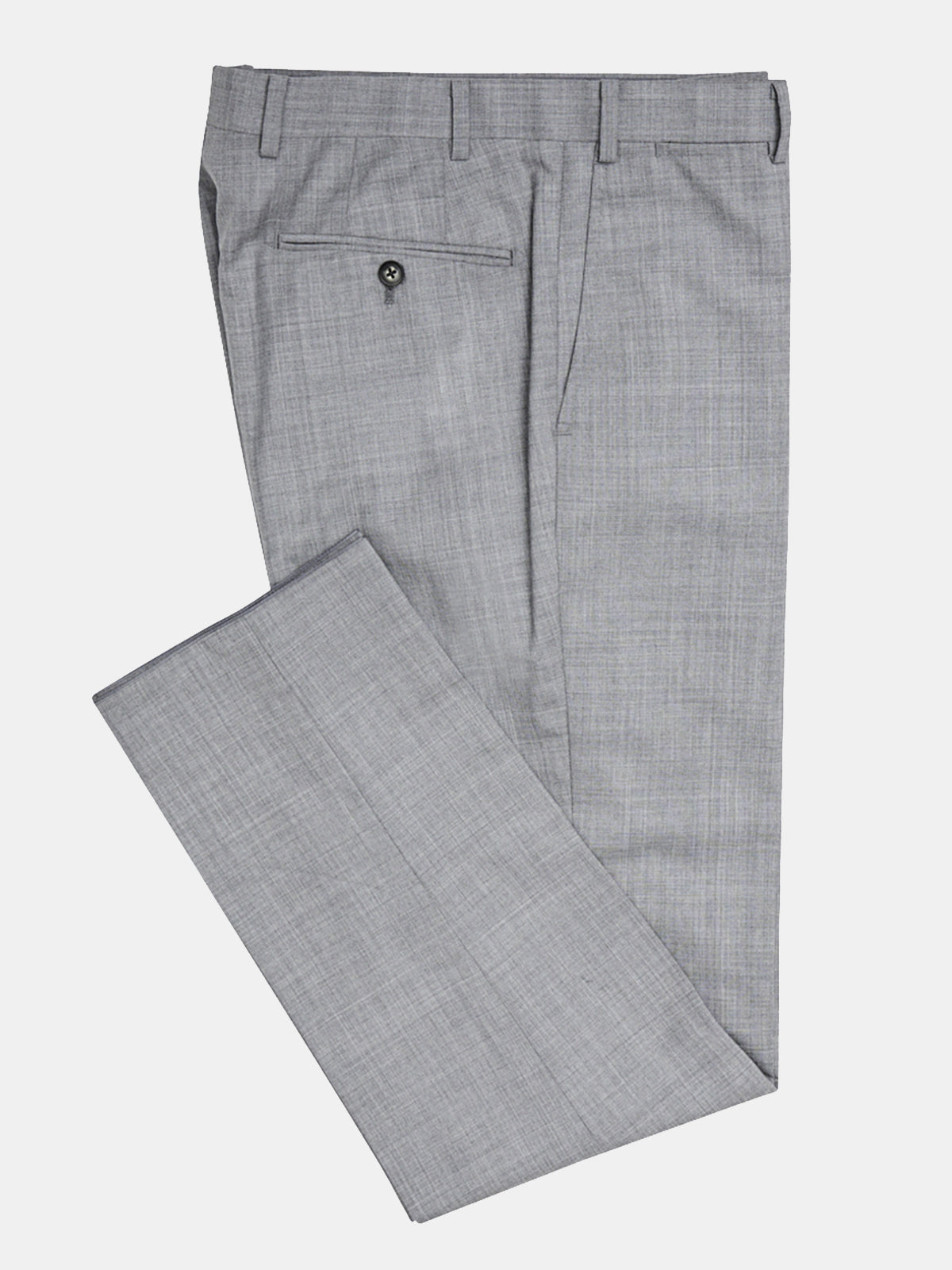 Flight Trouser - Grey Lightweight Wool