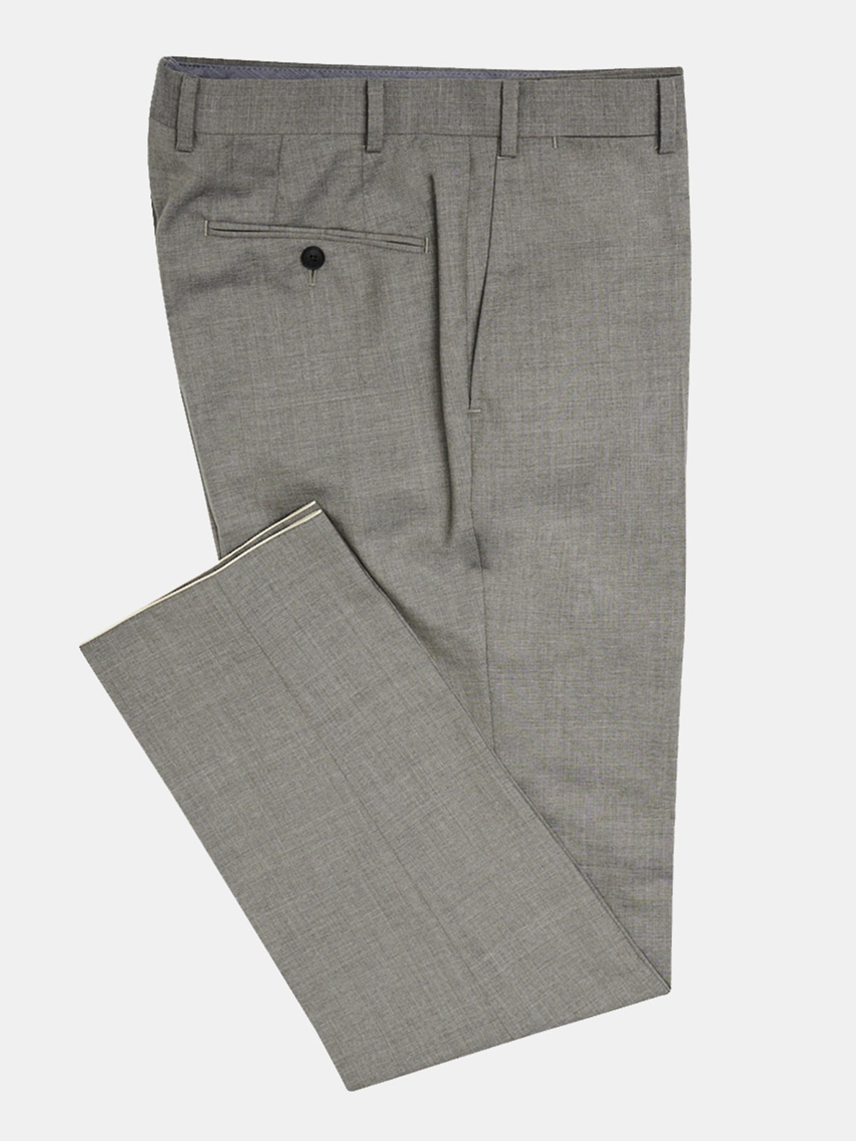 Flight Trouser - Taupe Lightweight Wool