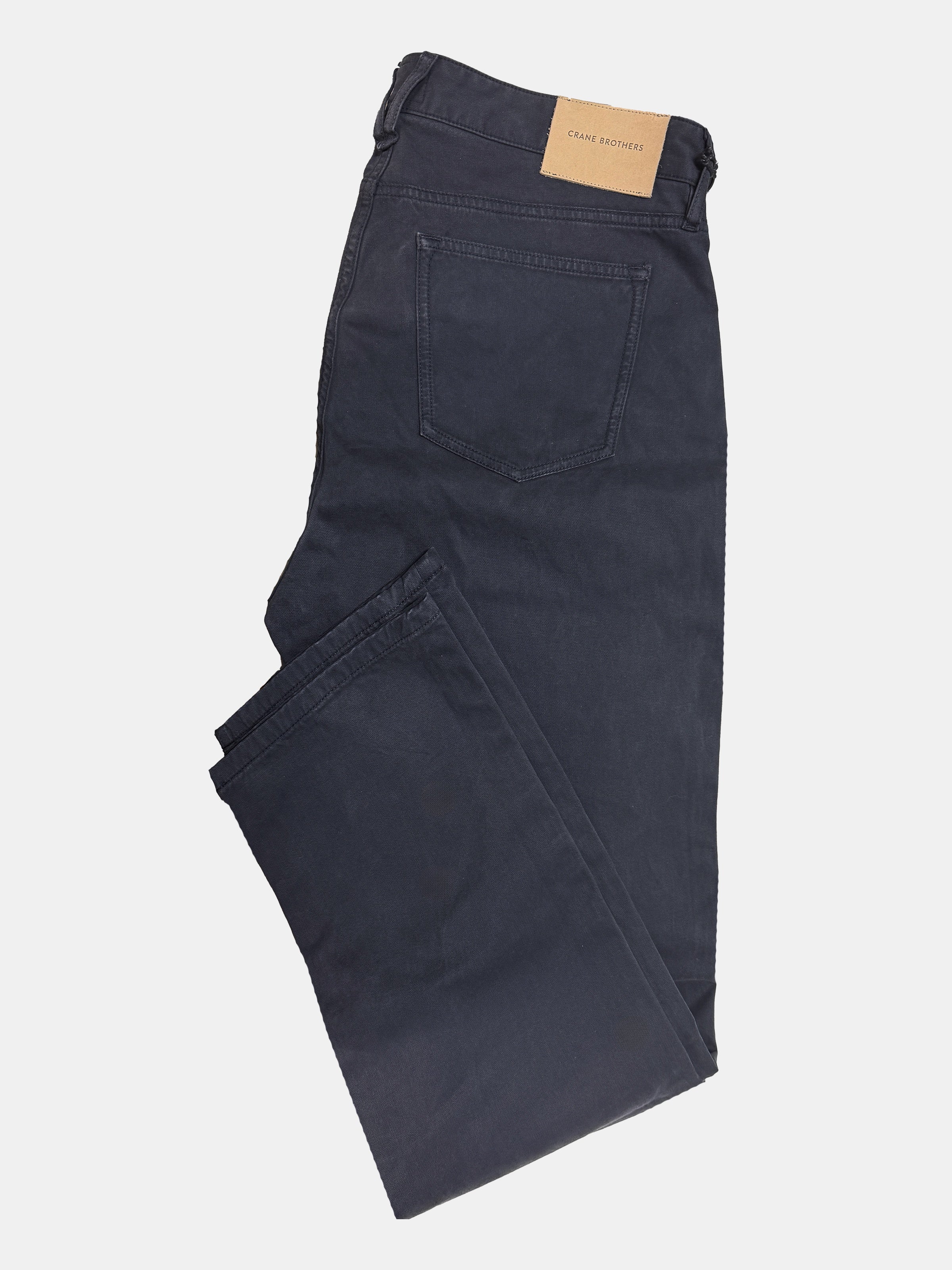 Graphite Broken Twill Five Pocket Pant - Production Sample - Lucky Last