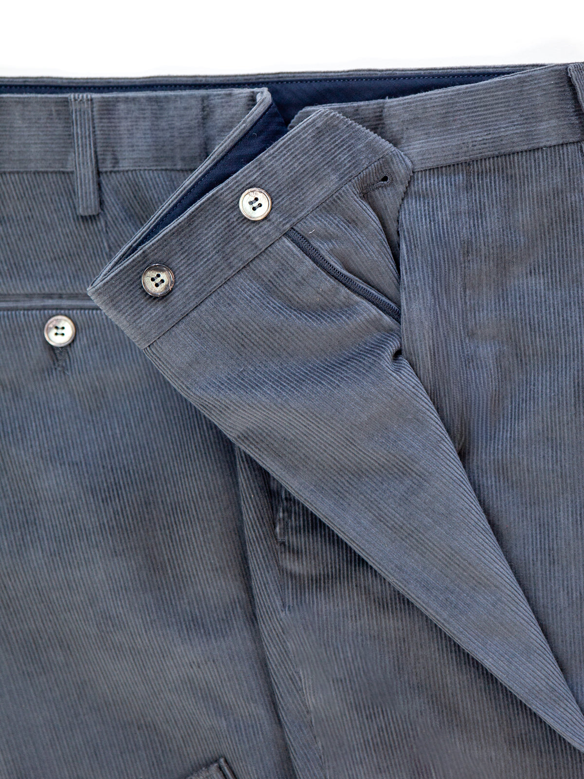 Bari Trouser - Steel Corduroy