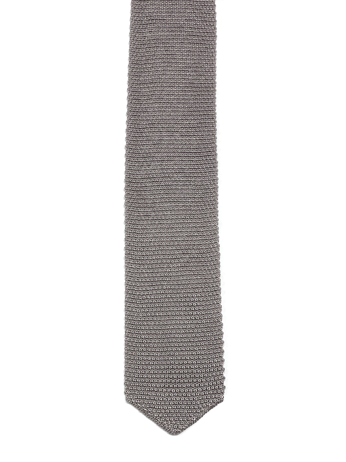 Mink Knitted Silk Tie