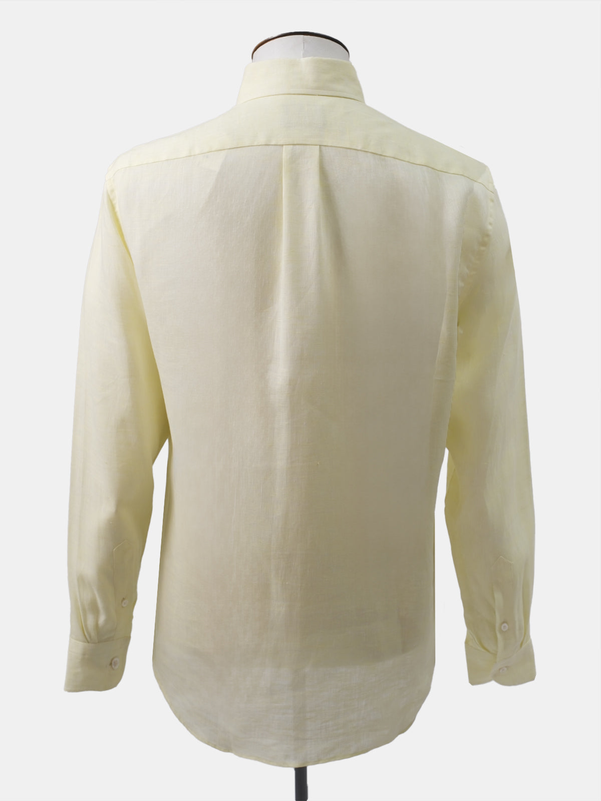 Lemon Long Sleeve Linen Shirt Sample