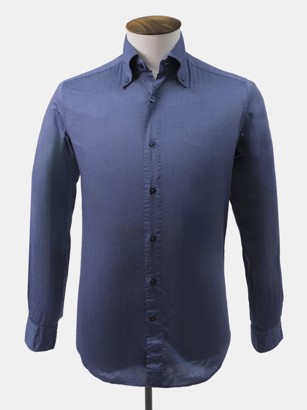 Pastel Blue Lightweight Cotton Shirt