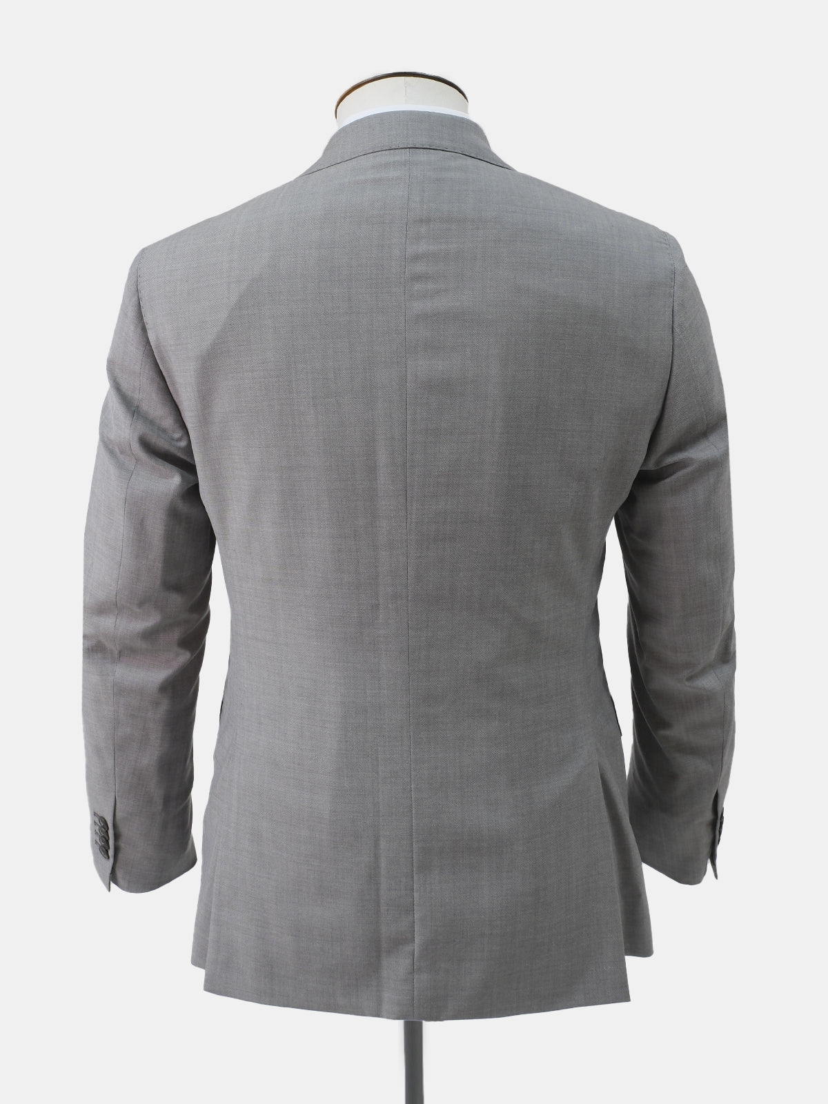 Light Grey Wool Suit Production Sample