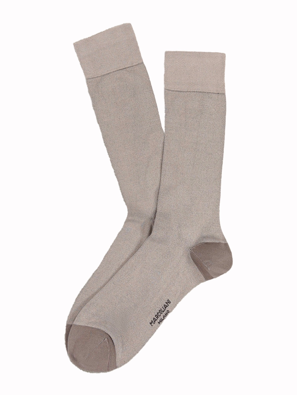 Marcoliani Beige Luxury Plain Socks