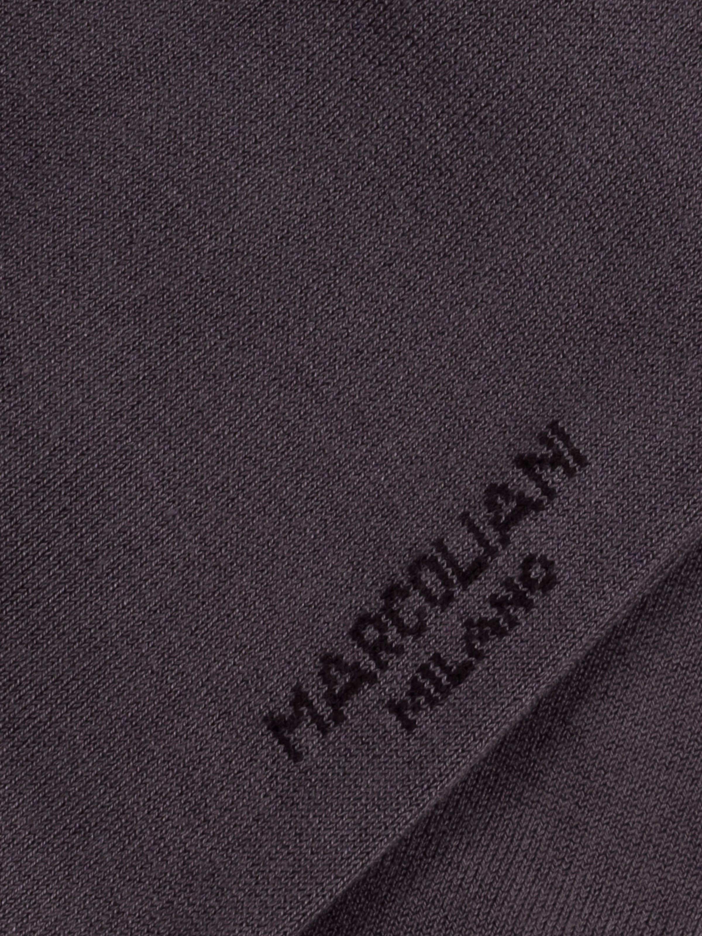 Marcoliani Flannel Grey Luxury Plain Socks