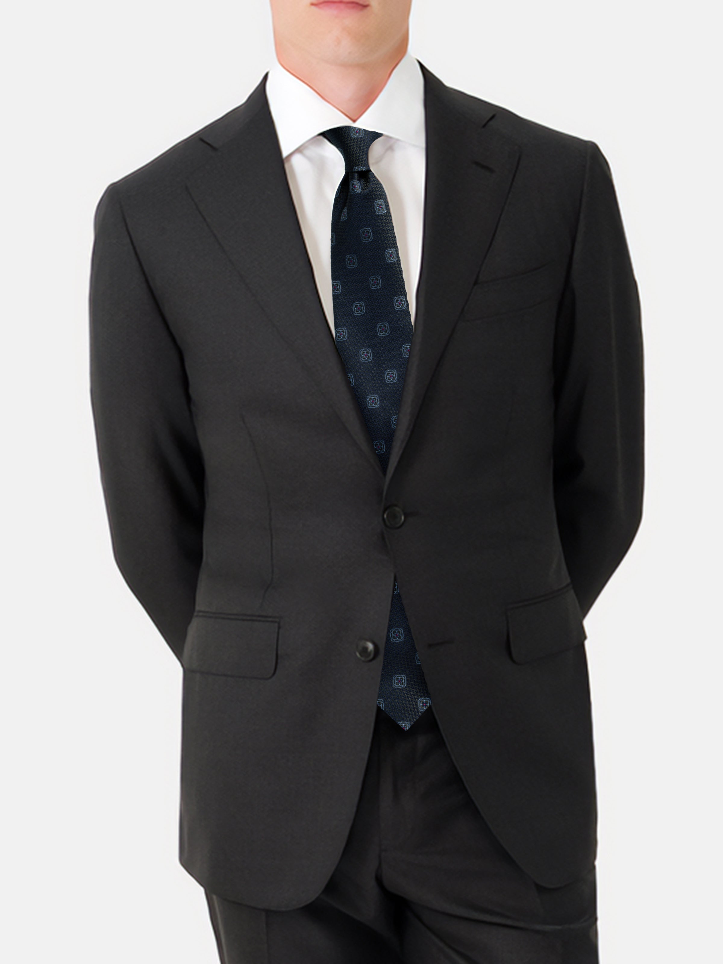 Margutta Sorrev Weave Silk Tie - Olive