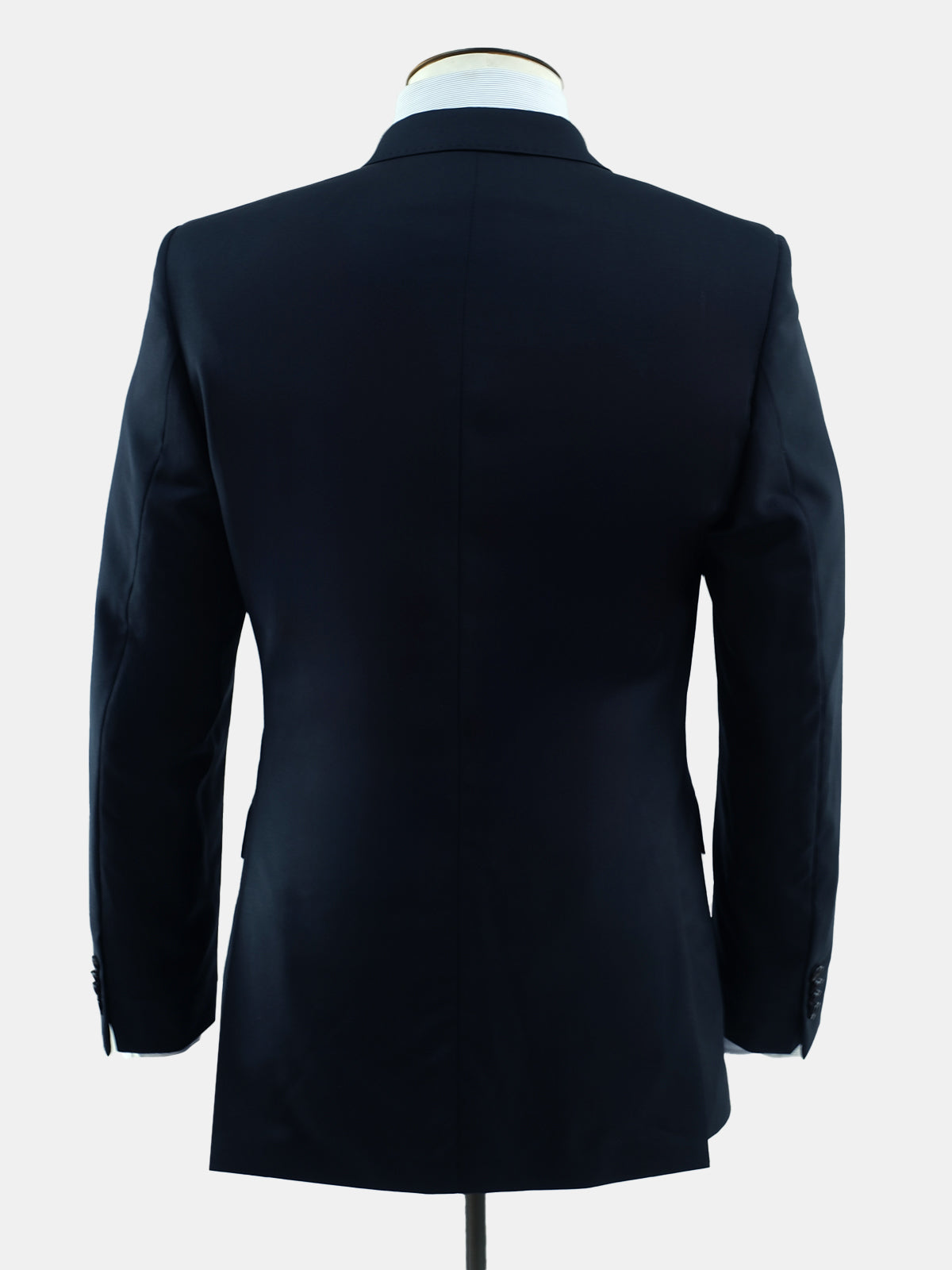 Navy Wool Mohair Blazer - LUCKY LAST