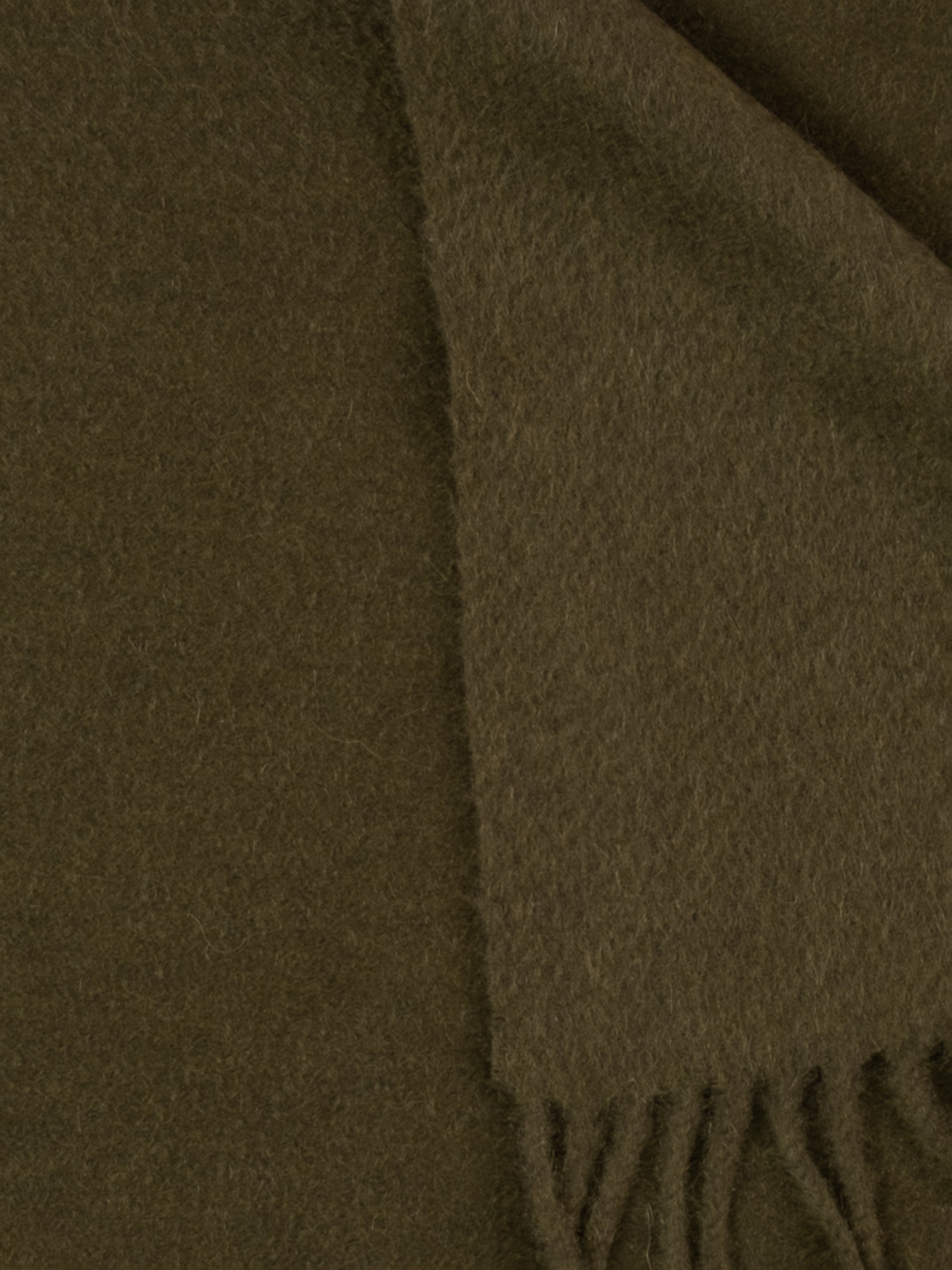 Olive Cashmere Scarf