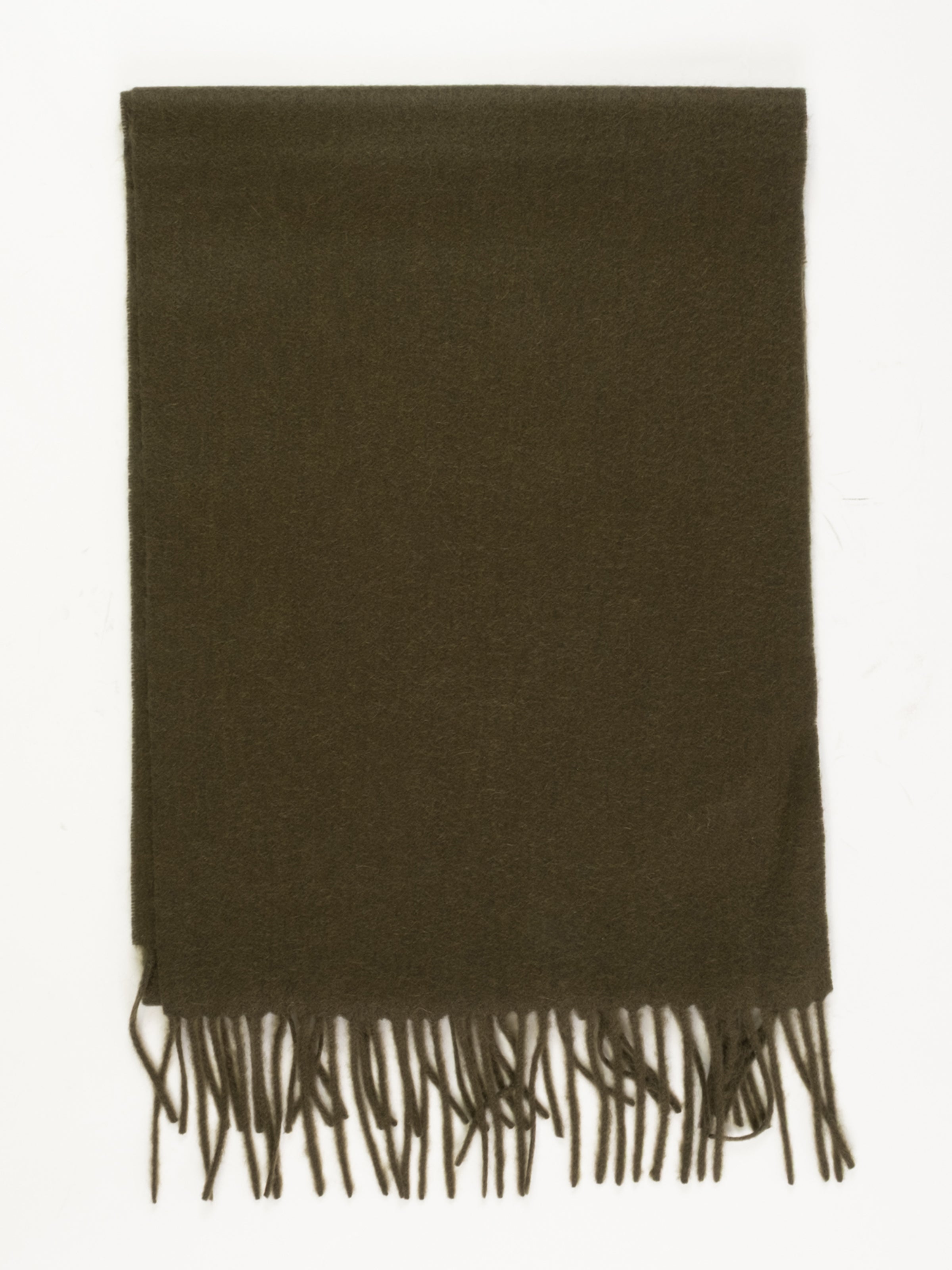 Olive Cashmere Scarf