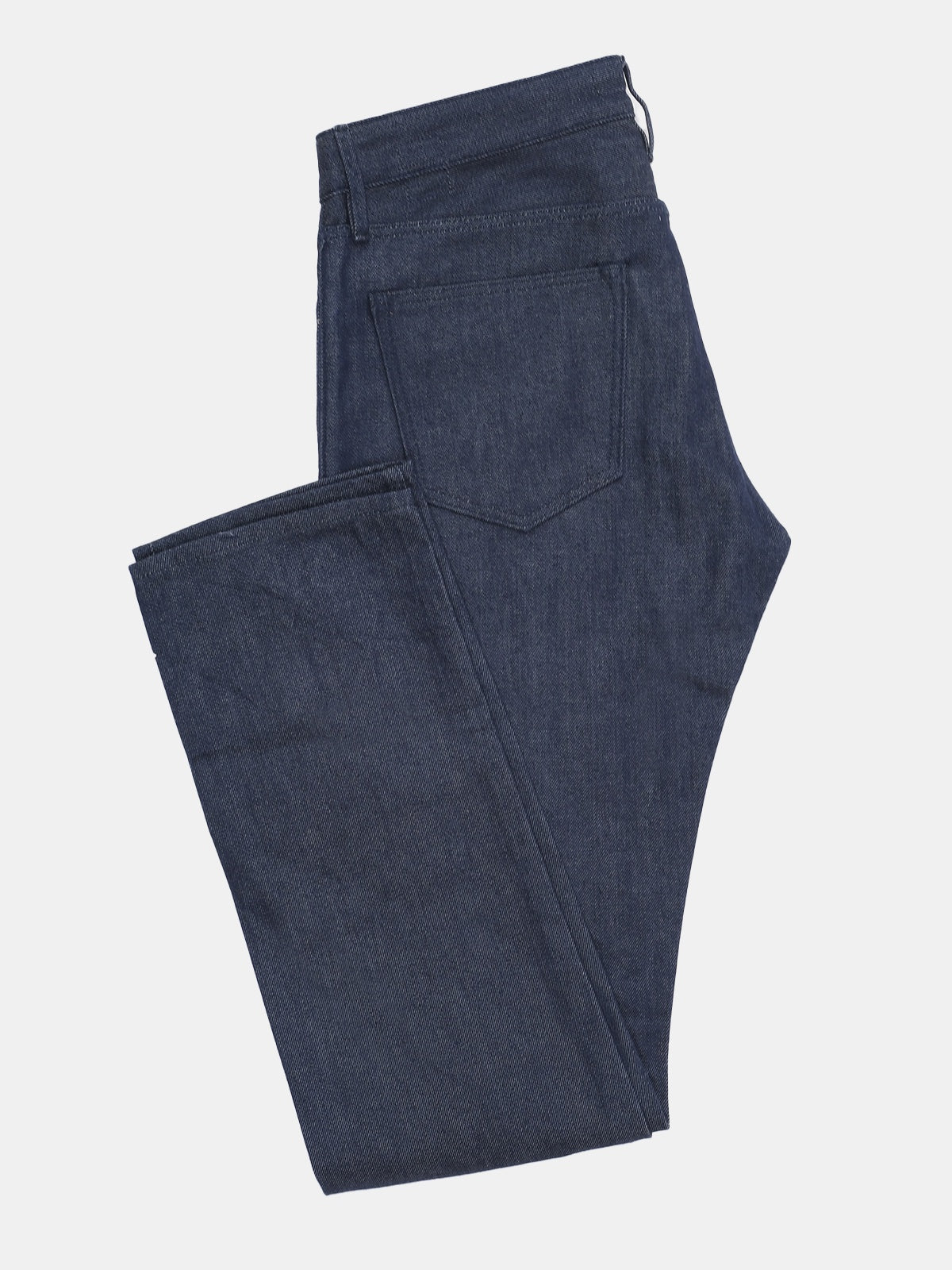 Dark Blue Rigid Denim Jeans