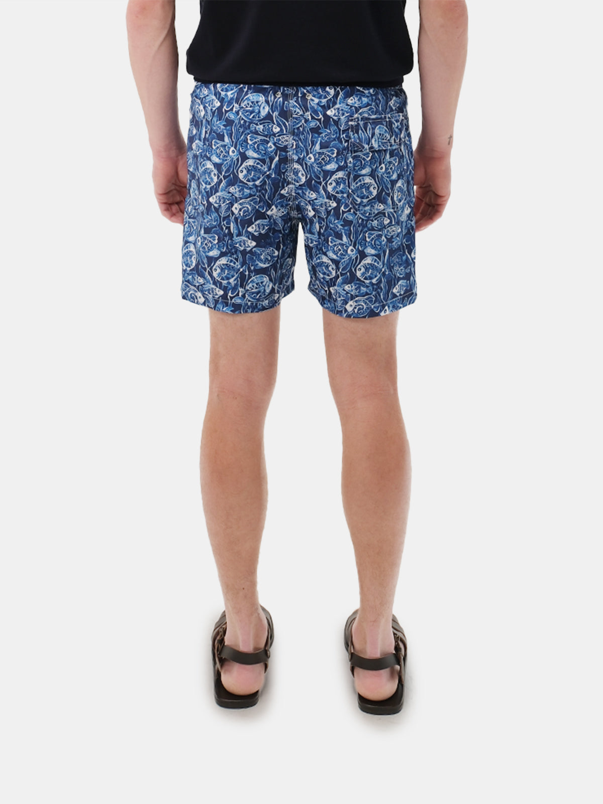 Royal Marine Life Printed Swim Shorts