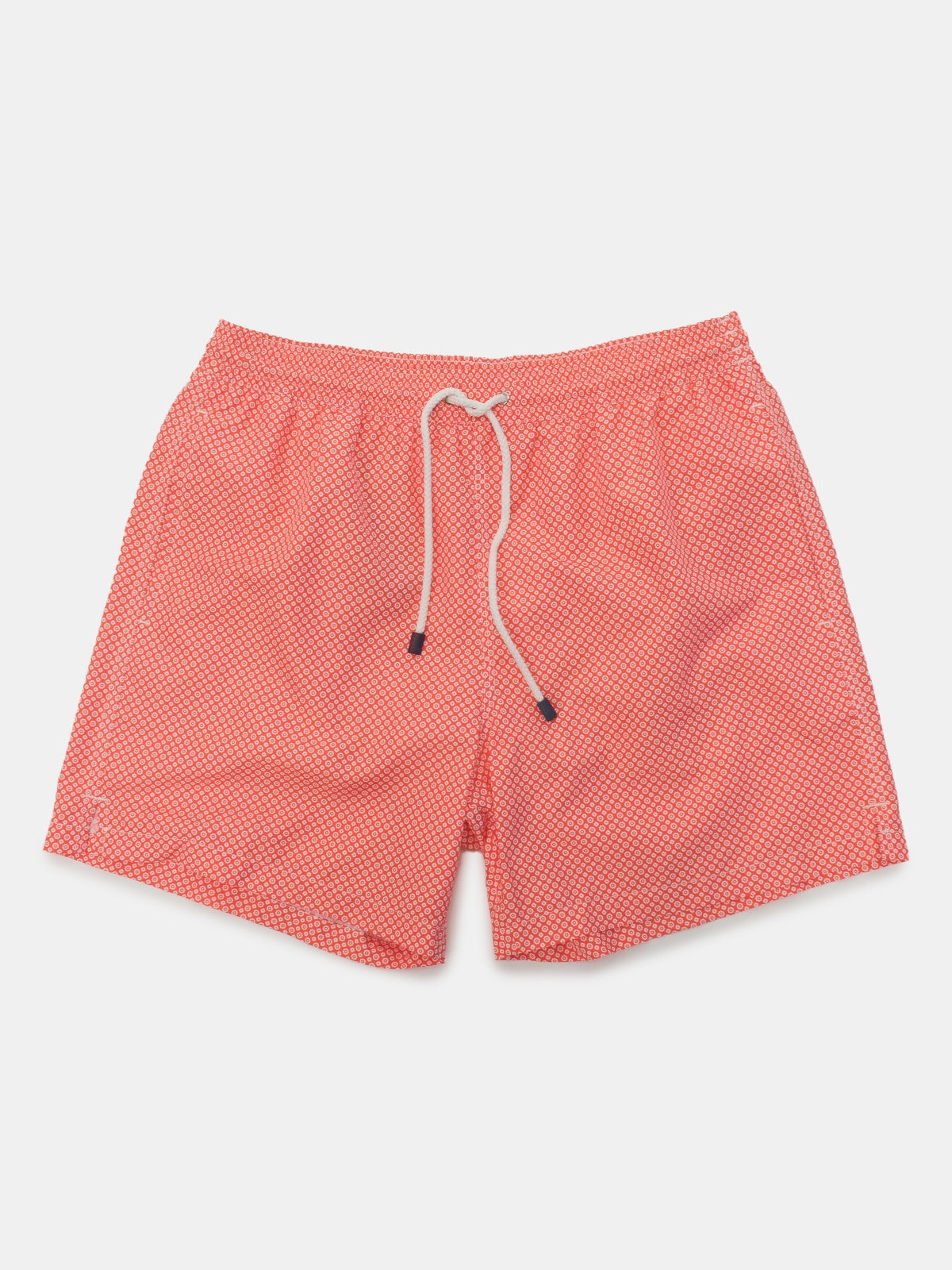 Sinopia Orange Medallion Printed Swim Shorts